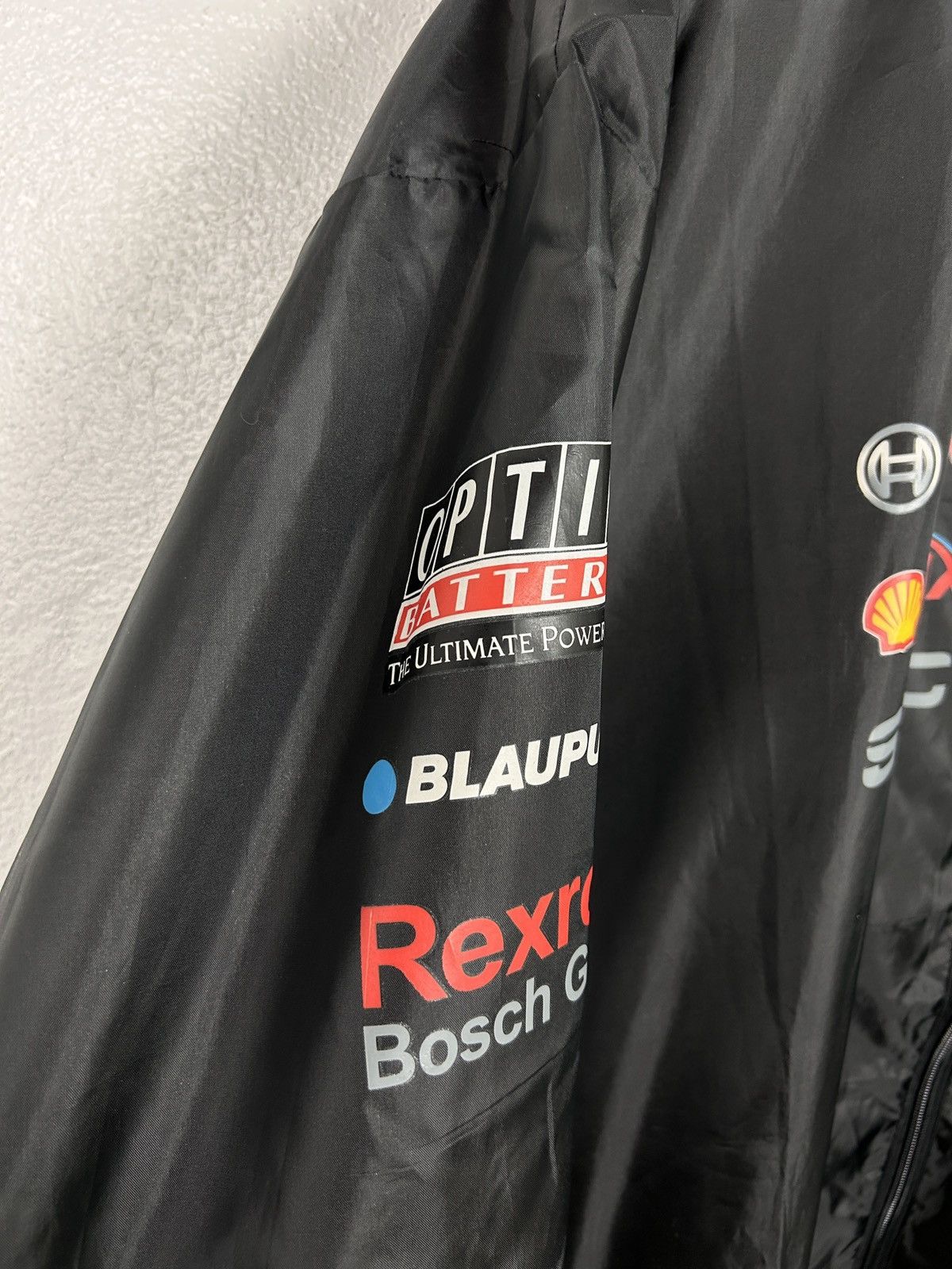 Mercedes-Benz Vintage Bosch Motorsport Mercedes Racing Jacket In Black Size US XL / EU 56 / 4 - 3 Thumbnail