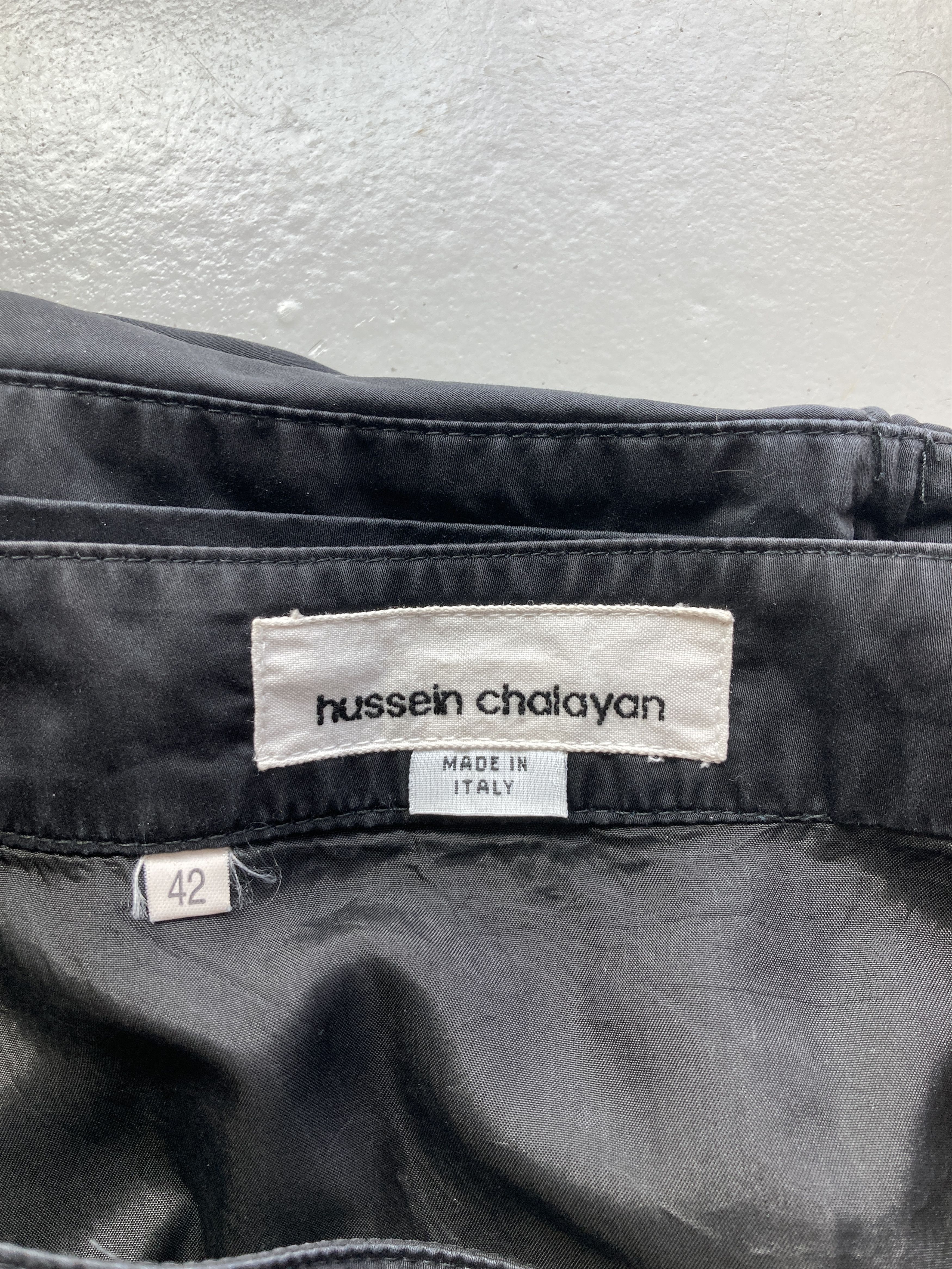 Hussein Chalayan Sample Black Buckled Skirt Size 28" / US 6 / IT 42 - 5 Thumbnail