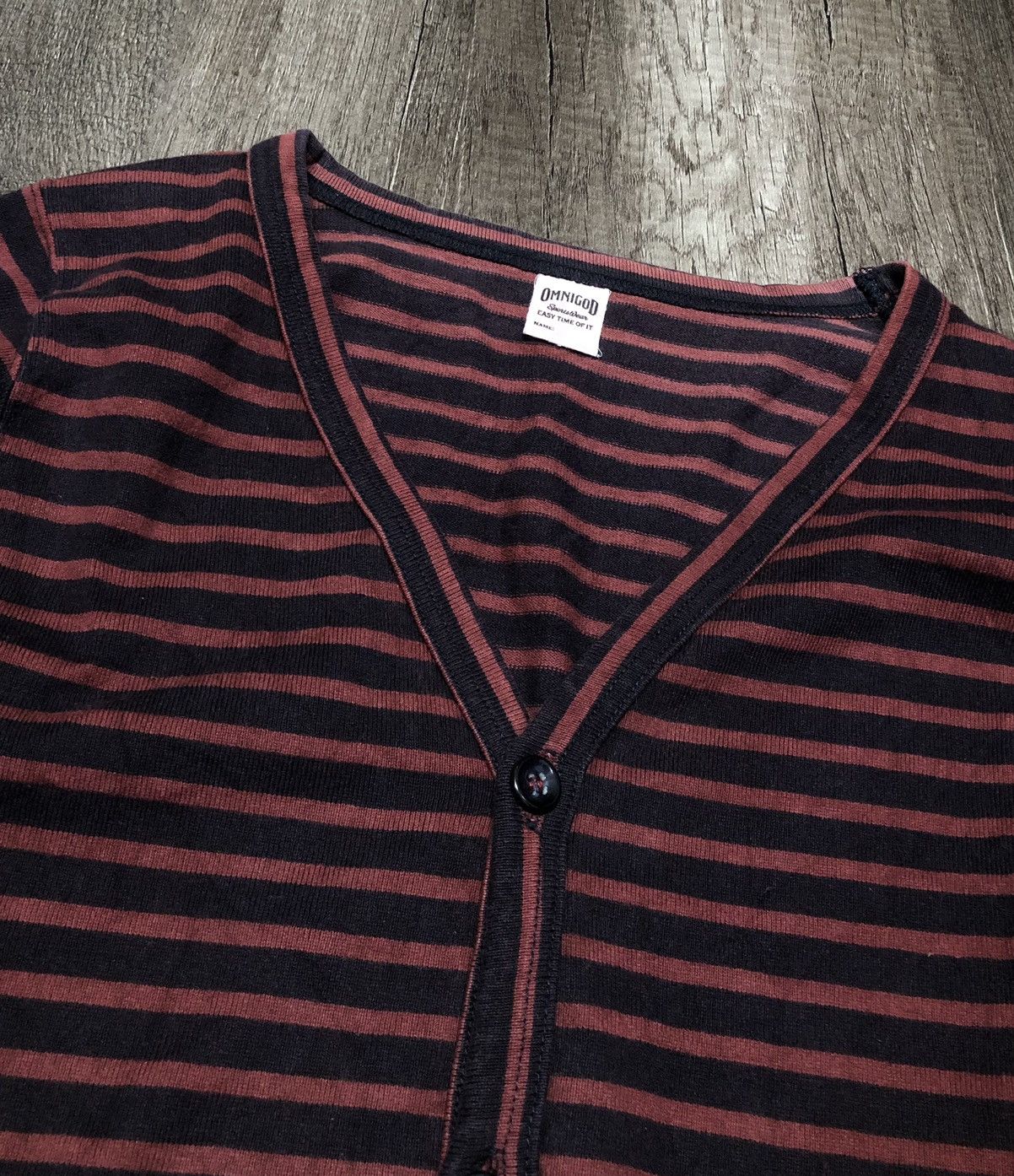 Japanese Brand × OMNIGOD VINTAGE OMNIGOD CARDIGAN SHIRT JAPANESE BRAND Size S / US 4 / IT 40 - 3 Thumbnail