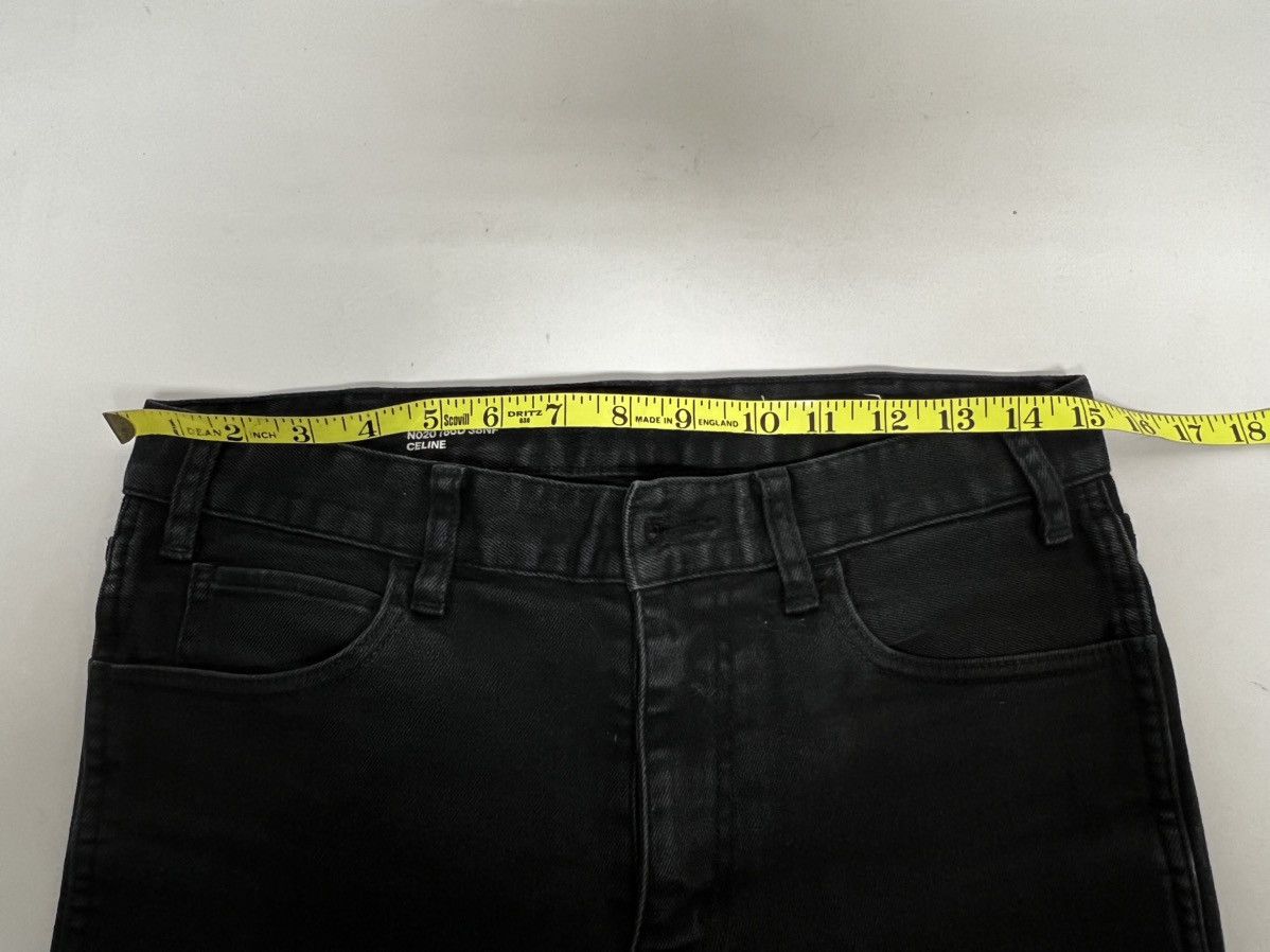 Celine Celine M_SK_003 Denim | Skinny Black D02 Hedi Slimane Size US 29 - 7 Thumbnail