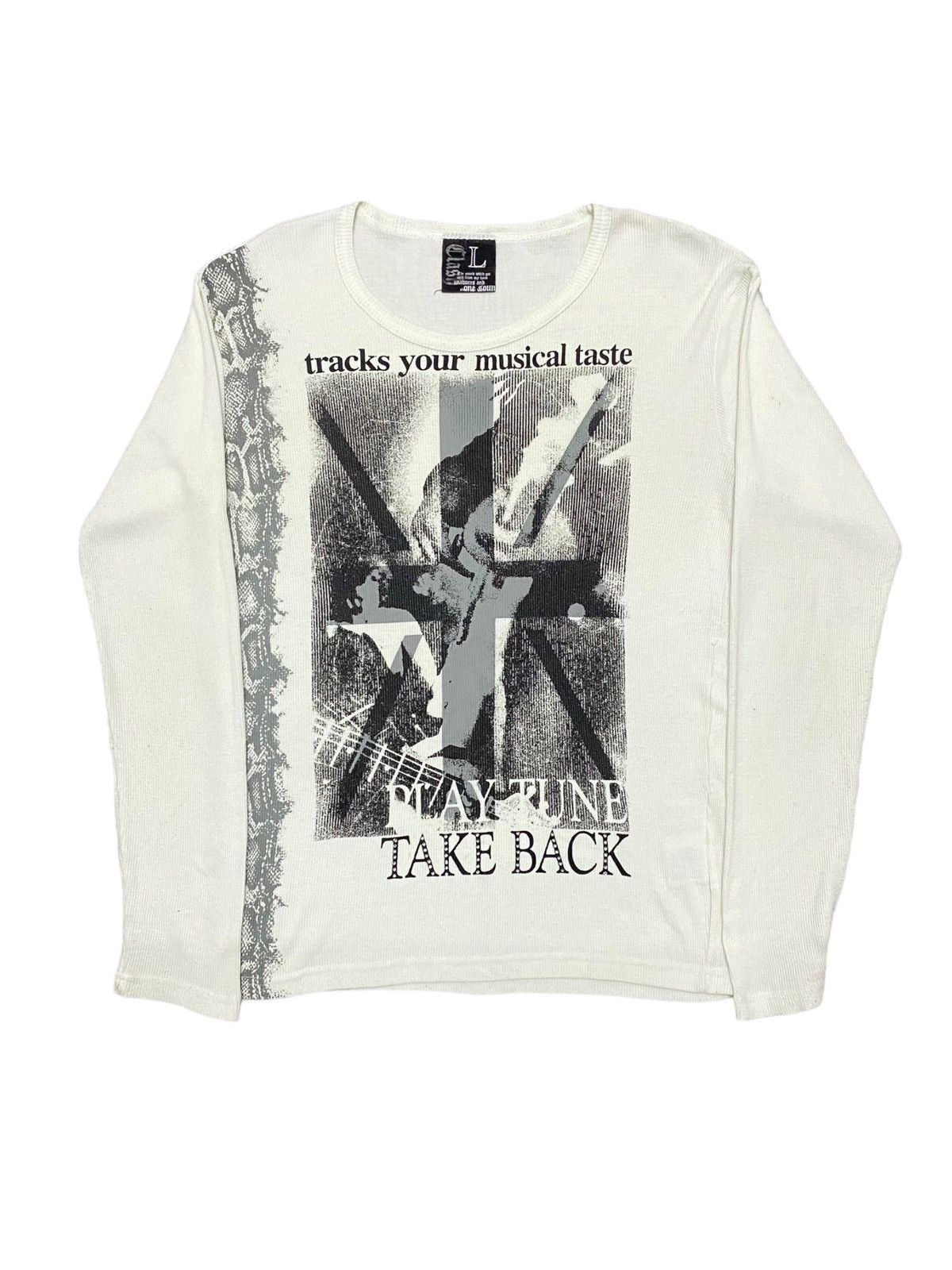 20471120 × Hysteric Glamour One Soun Japan Brand Art Tracks of Musical Taste Play Tune Size US S / EU 44-46 / 1 - 1 Thumbnail