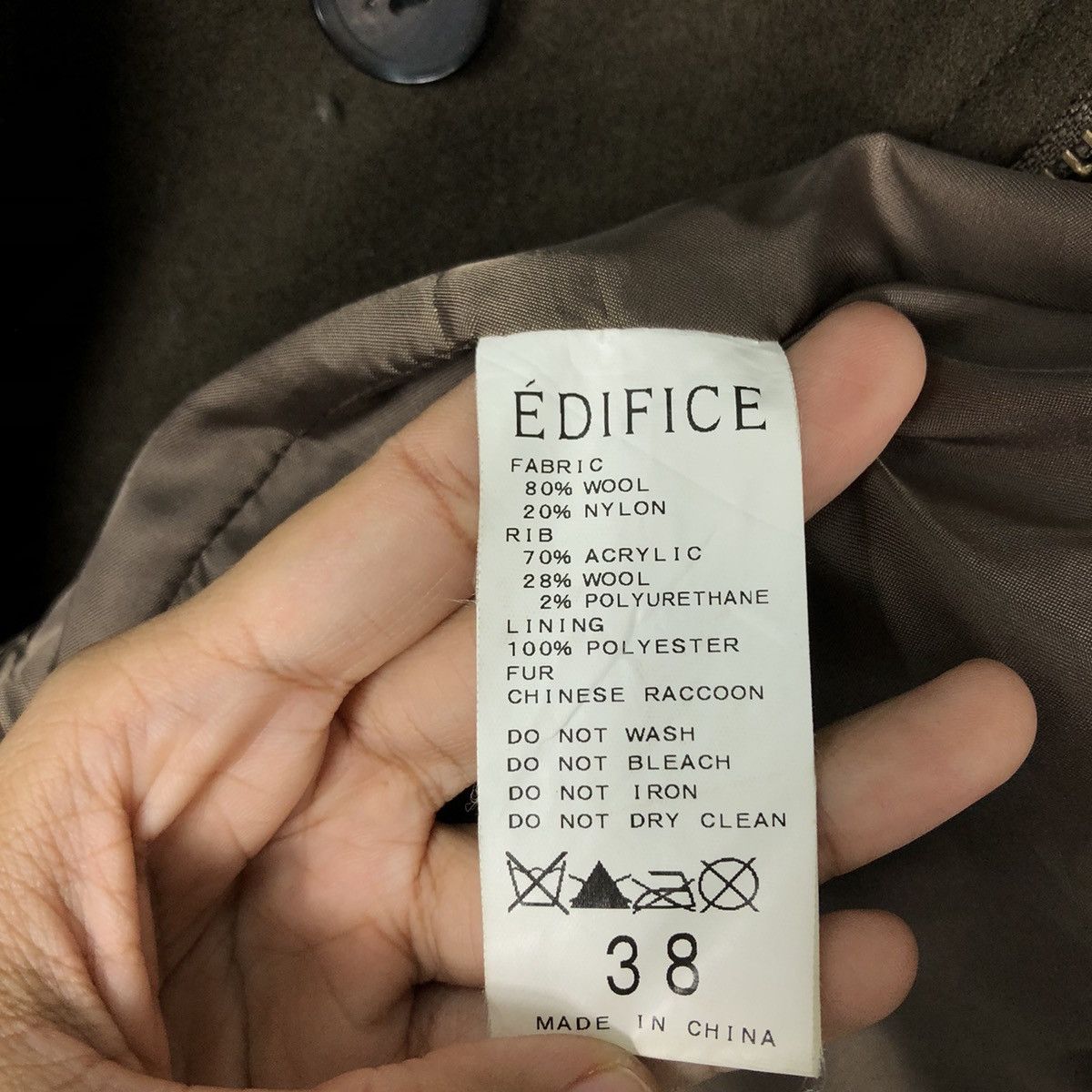 Japanese Brand Wool Duffle Jacket Edifice Vetement de tous les Jours Japan Size US M / EU 48-50 / 2 - 15 Thumbnail