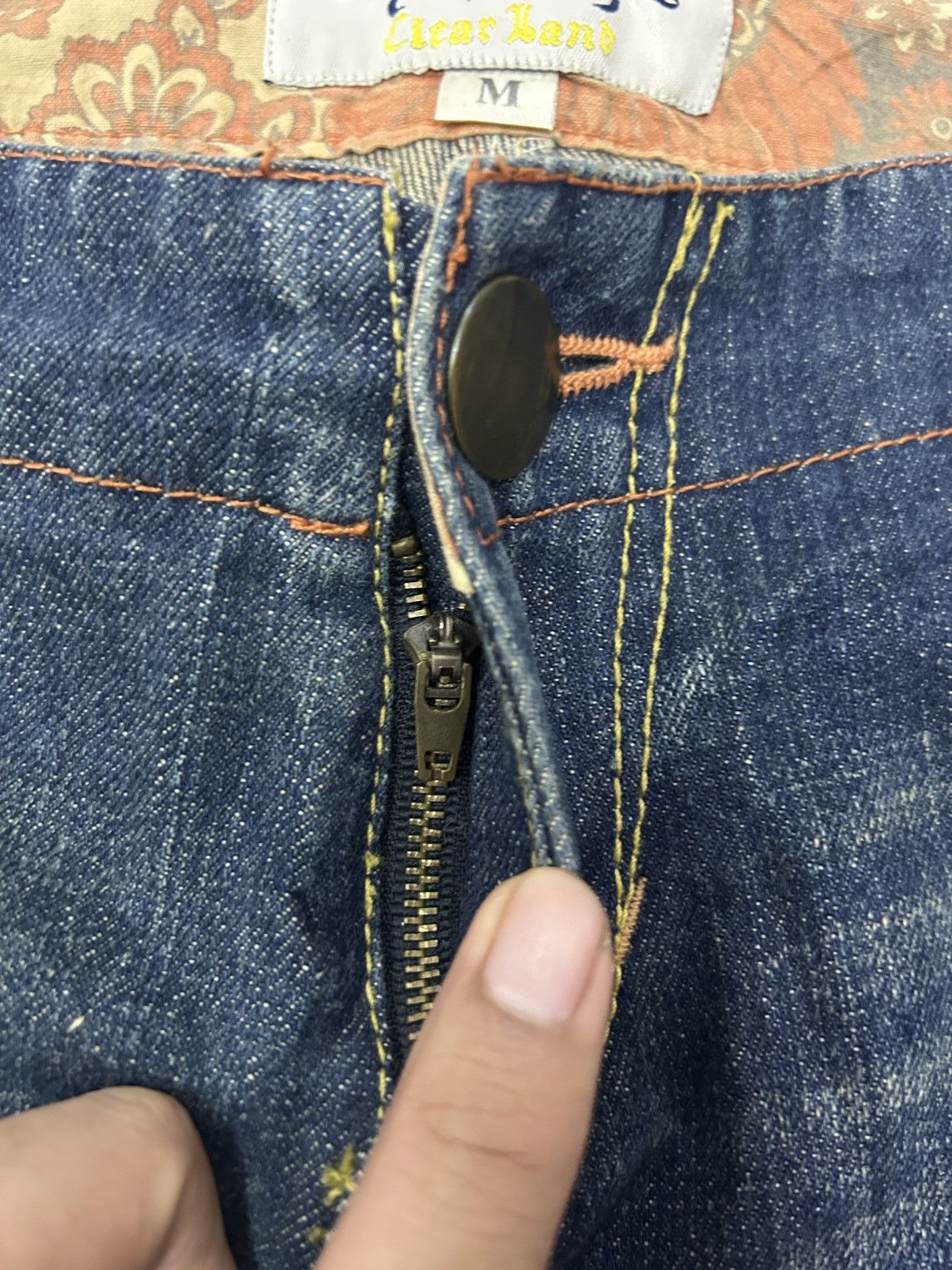 Japanese Brand × Vintage Vintage Japanese Denim Mud Wash Jeans Size US 32 / EU 48 - 15 Thumbnail