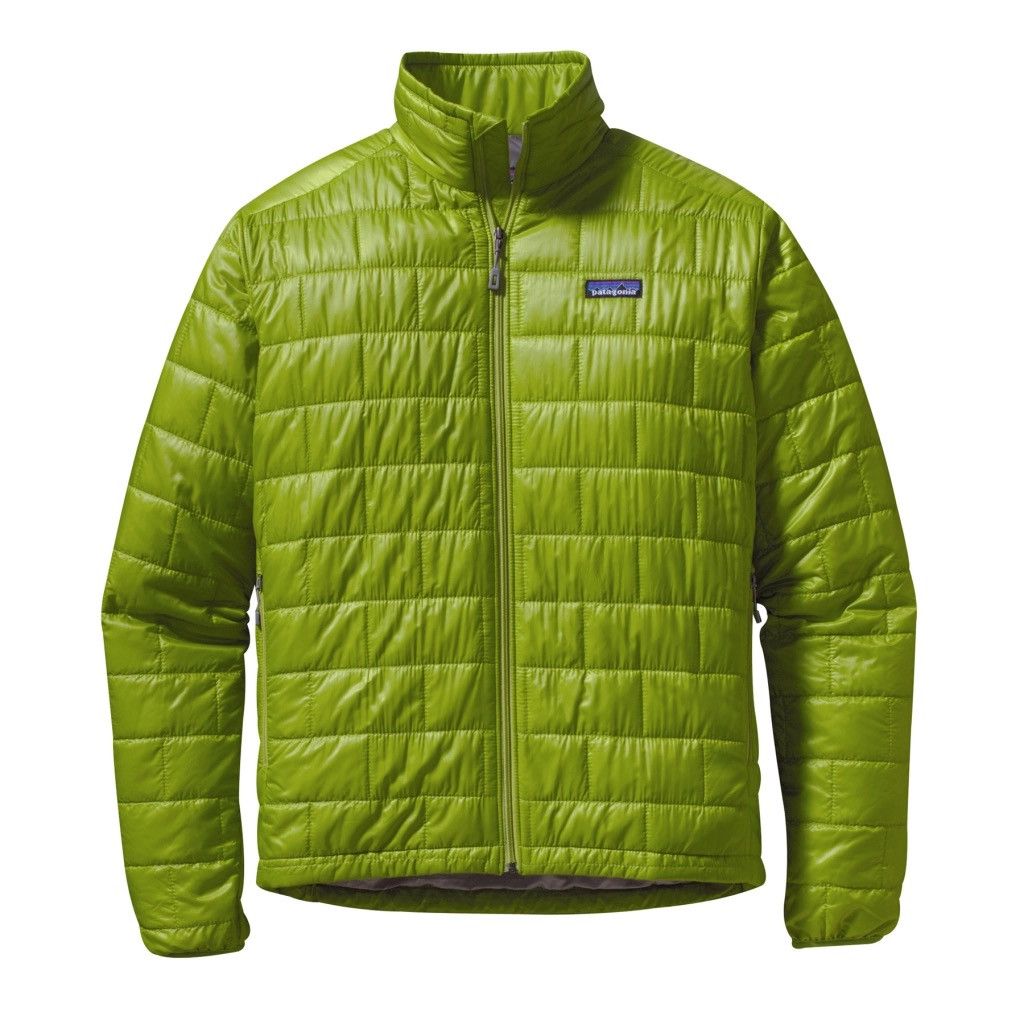 Image of Patagonia Nano Puff Full Zip Insulated Jacket Supply Green, Men's (Size Small)