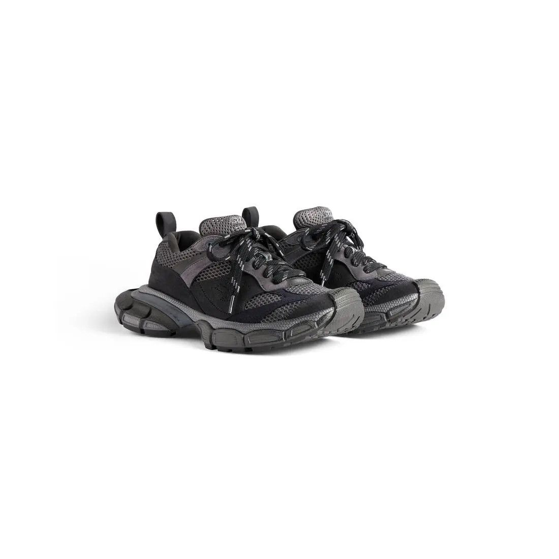 Balenciaga o1w1db10625 3XL Sneakers in Black/Dark Grey Size US 7 / IT 37 - 2 Thumbnail