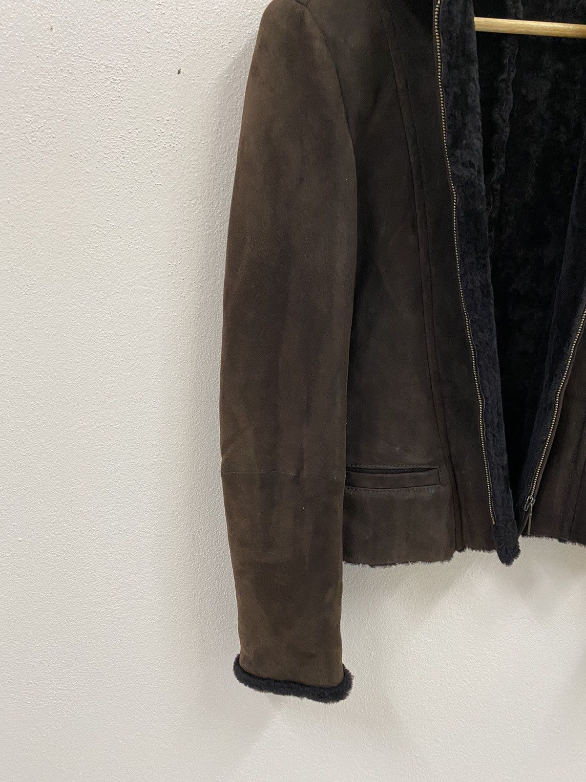 Max Mara Weekend Max Mara Leather Verra Pelle Jacket Size XS / US 0-2 / IT 36-38 - 6 Thumbnail