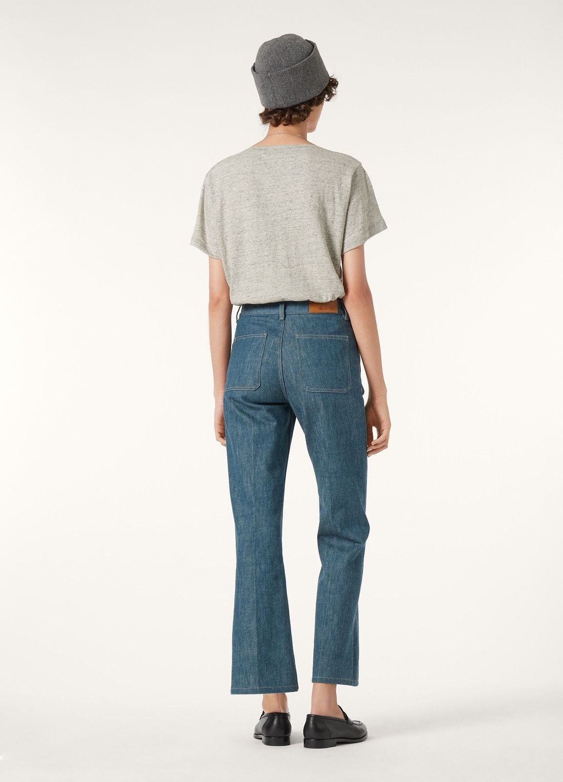 Loro Piana o1srvl11e0526 FAP0853 Luino Boatneck T-Shirt in Grey Size M / US 6-8 / IT 42-44 - 6 Thumbnail