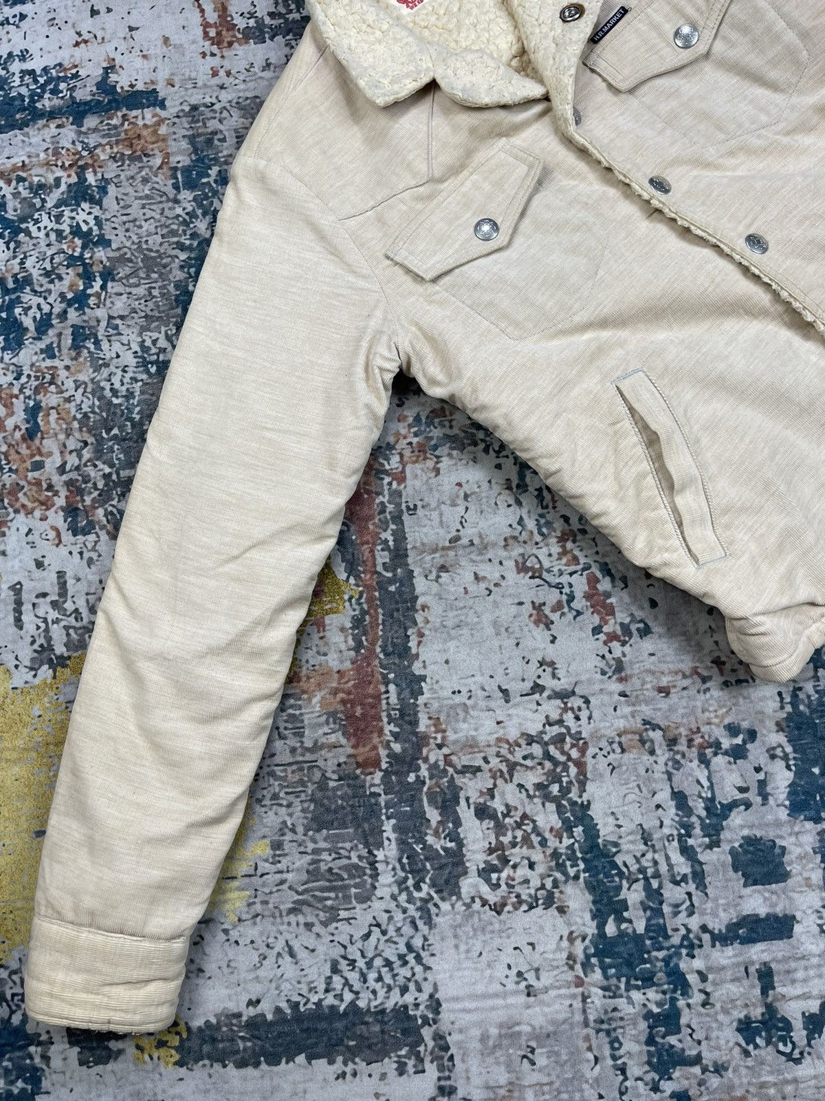 HOLLYWOOD RANCH MARKET Hollywood Ranch Market Deep Pile Lining Button Up Jackets Size XS / US 0-2 / IT 36-38 - 3 Thumbnail