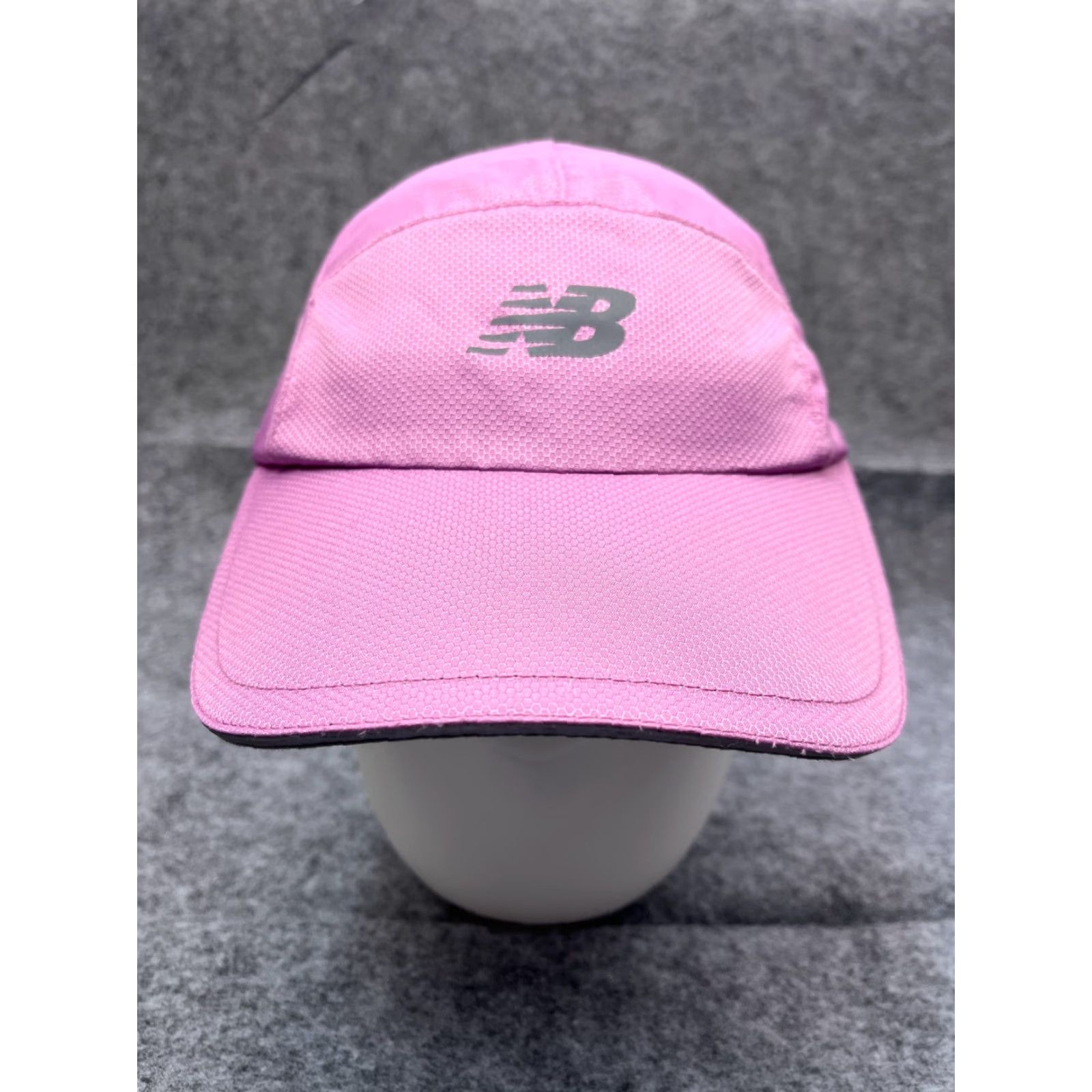 New Balance New Balance Hat Cap 5 Panel Adjustable One Size Pink Polyester Camp Hiking Camp Hike Logo 5 Panel Men Adult Mens Size ONE SIZE - 2 Thumbnail