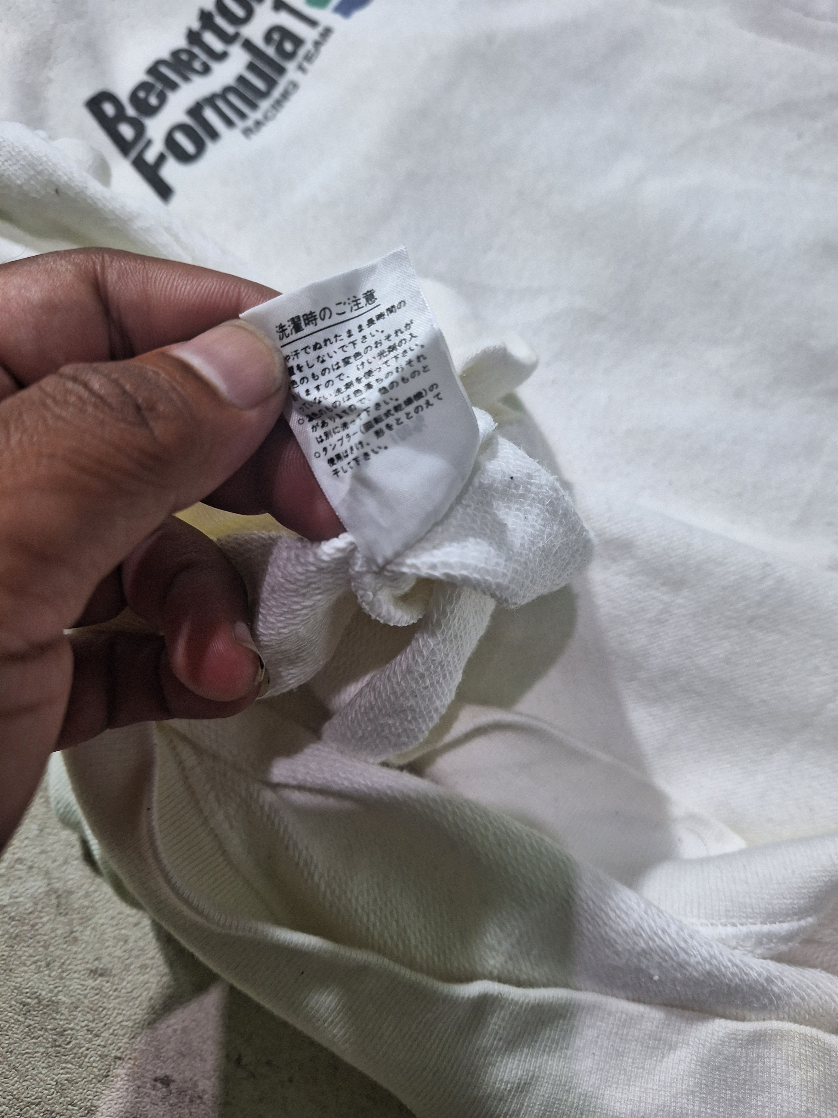 Benetton Benetton Sweartshirt Formula 1 Size US XL / EU 56 / 4 - 7 Thumbnail