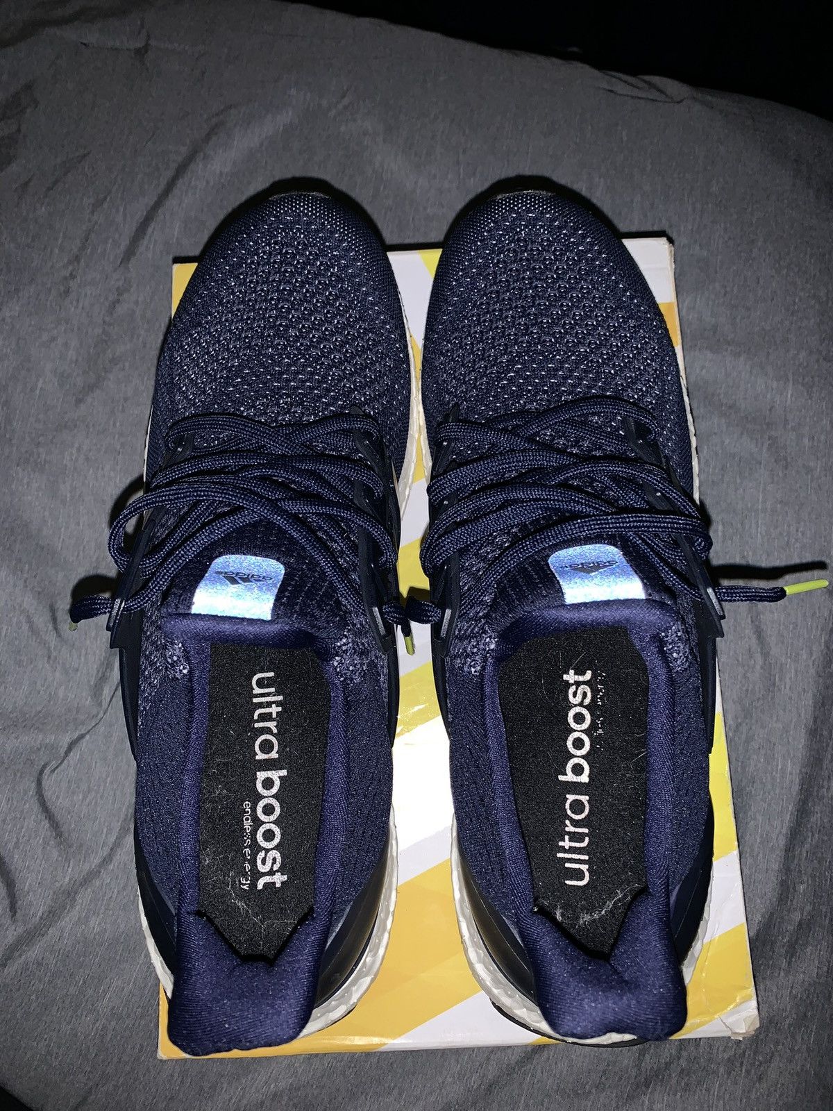 Adidas Ultraboost 1.0 Navy Size US 11 / EU 44 - 2 Thumbnail