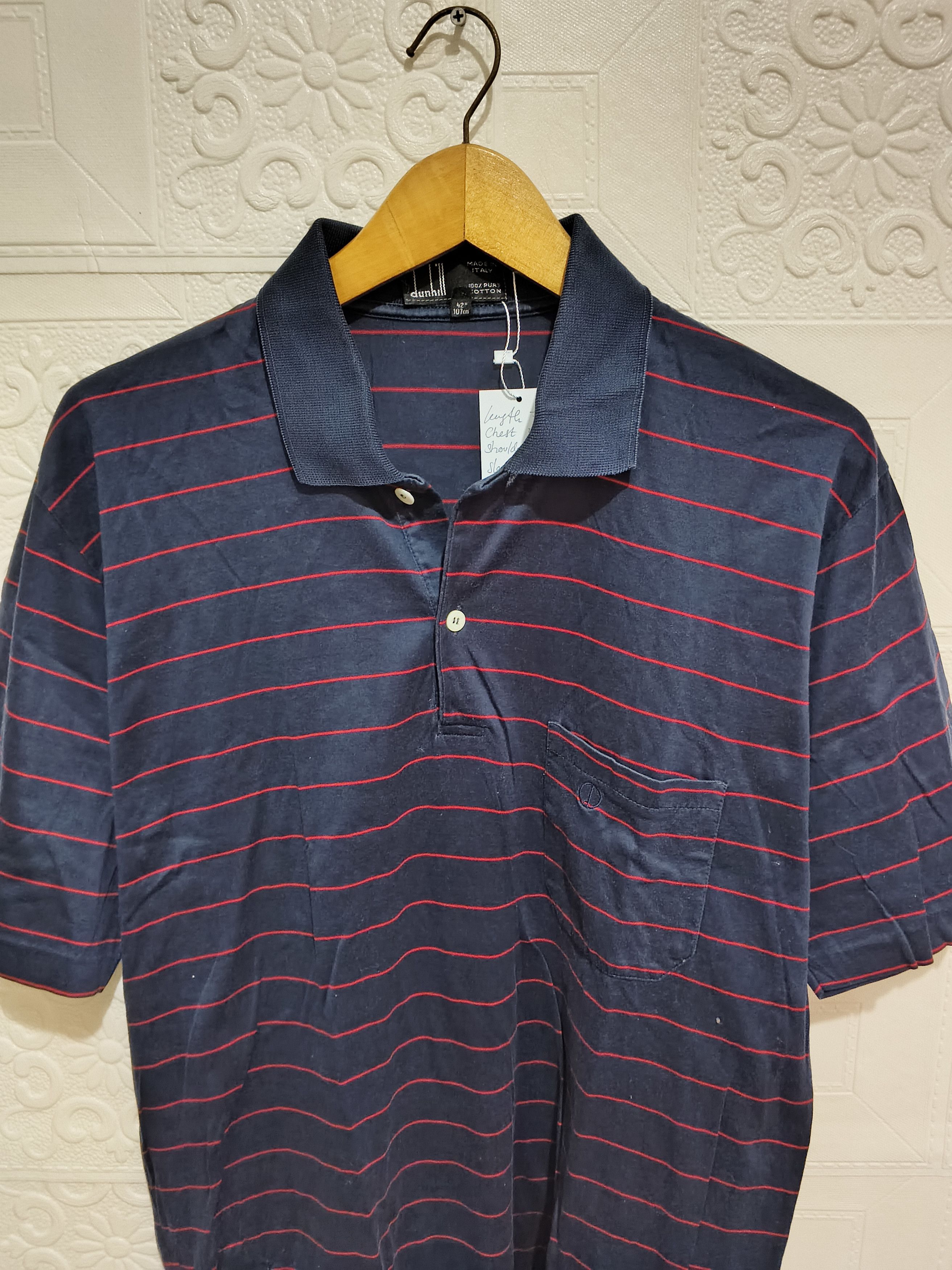 Alfred Dunhill DUNHILL POLO SHIRT Size US M / EU 48-50 / 2 - 2 Thumbnail