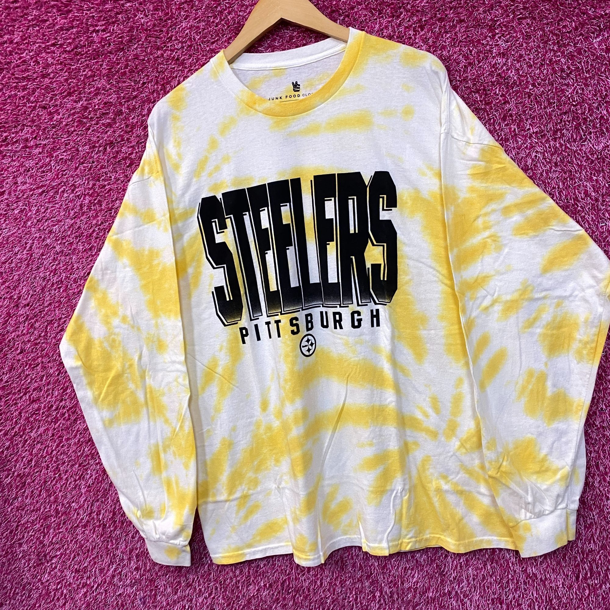 NFL NFL Franchise AFC North Pittsburgh Steelers Tie-Dye Long Sle Size US XL / EU 56 / 4 - 3 Thumbnail
