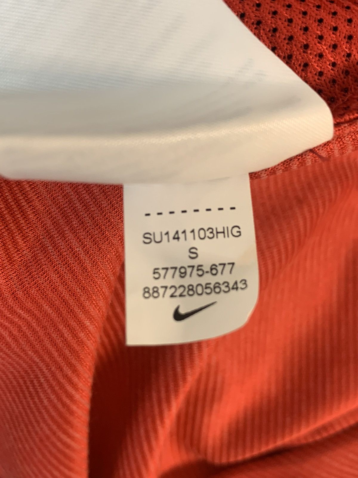 Nike World Cup Nike Portugal Authentic Match Player Issue Jersey Size US S / EU 44-46 / 1 - 9 Thumbnail