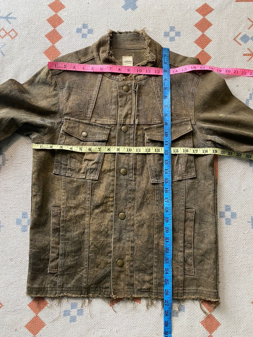 14th Addiction × If Six Was Nine × Kazuyuki Kumagai Attachment Albe Archives Japan Reconstruct Trucker Jacket Size US M / EU 48-50 / 2 - 19 Thumbnail