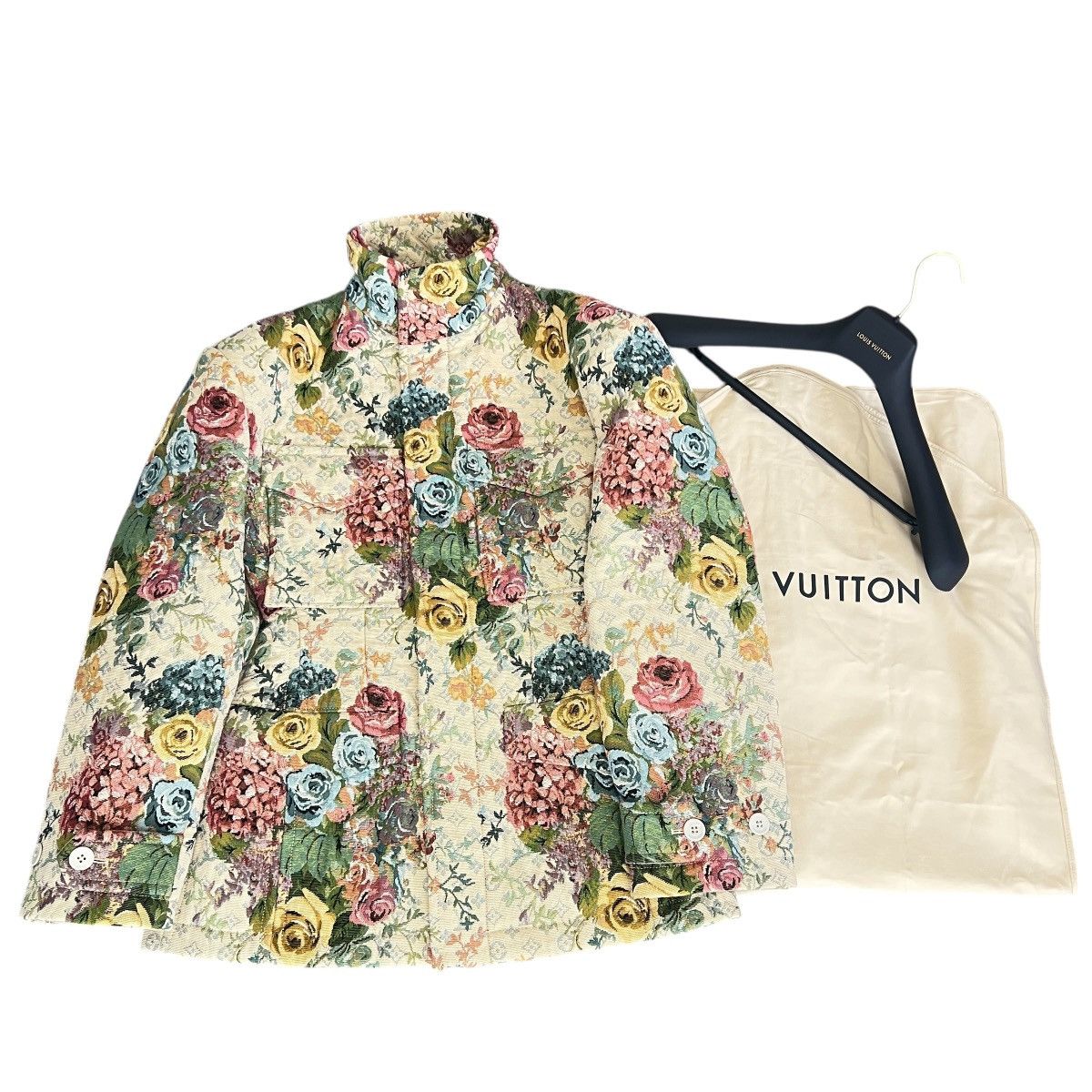 Louis Vuitton × Virgil Abloh LOUIS VUITTON 2022AW × Virgil Abloh FLOWER JACQUARD JACKET Size US M / EU 48-50 / 2 - 3 Thumbnail