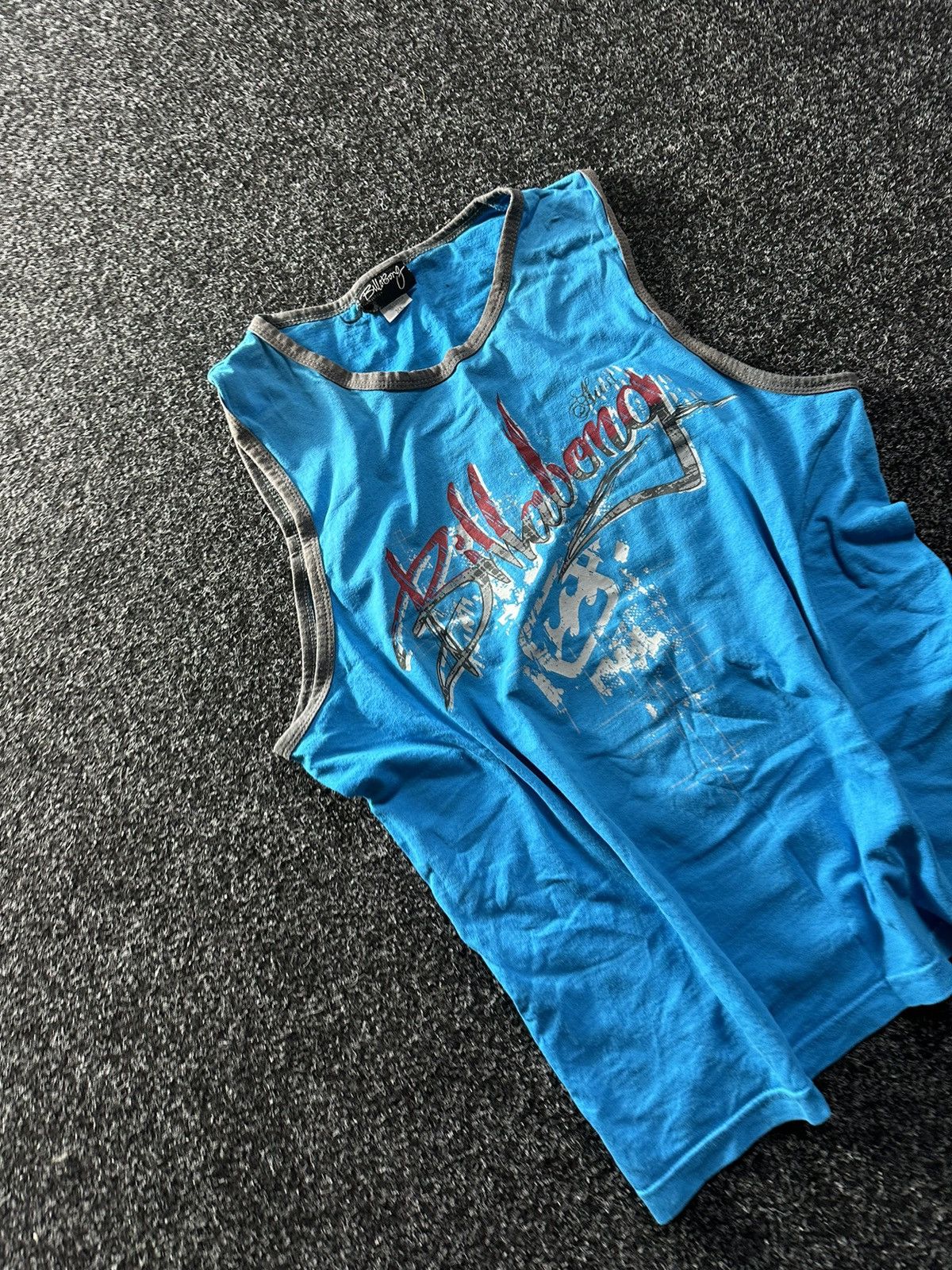 Quiksilver × Vintage ❗️Quiksilver vintage 90s surfwear boarding tank tops t shirt Size US XL / EU 56 / 4 - 2 Thumbnail