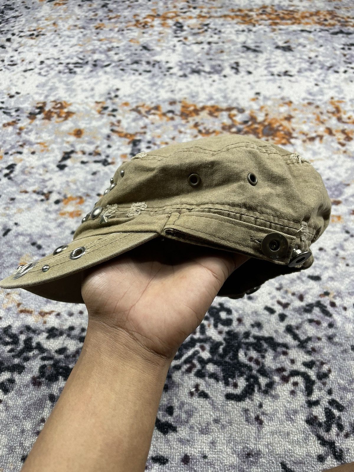 Beauty Beast × If Six Was Nine × Vintage vintage studded hat commando Size ONE SIZE - 5 Thumbnail