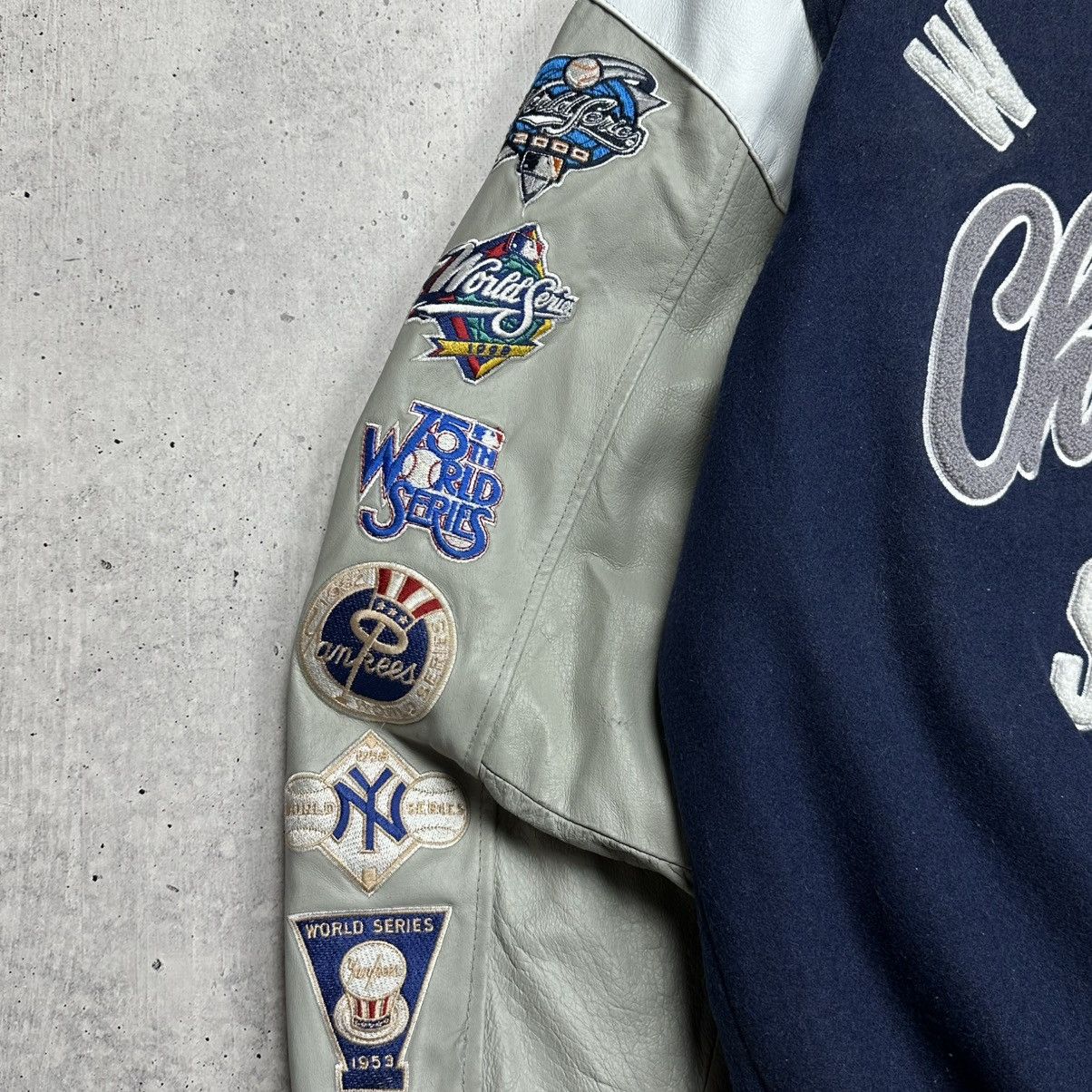 New York Yankees × Vintage New York Yankees Bomber World Series Vintage Patch Jacket Size US L / EU 52-54 / 3 - 13 Thumbnail
