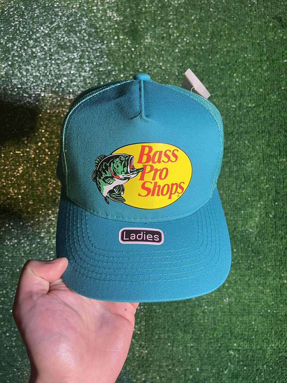 Bass Pro Shops Aqua/Blue Ladies Bass Pro Hat