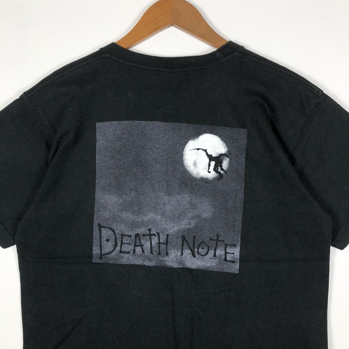 Vintage DEATH NOTE Ryuk Silhouette Shadow Anime T-Shirt Size US M / EU 48-50 / 2 - 6 Thumbnail
