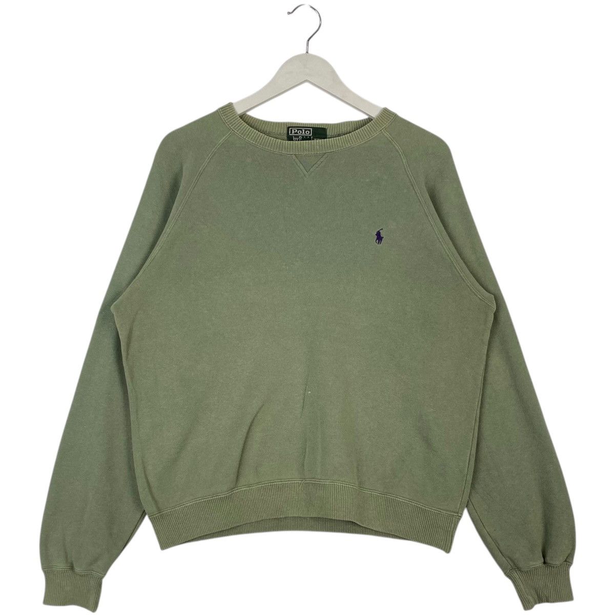 Polo Ralph Lauren Vintage Polo By Ralph Lauren Green Pullover Jumper Size M Size US M / EU 48-50 / 2 - 1 Thumbnail