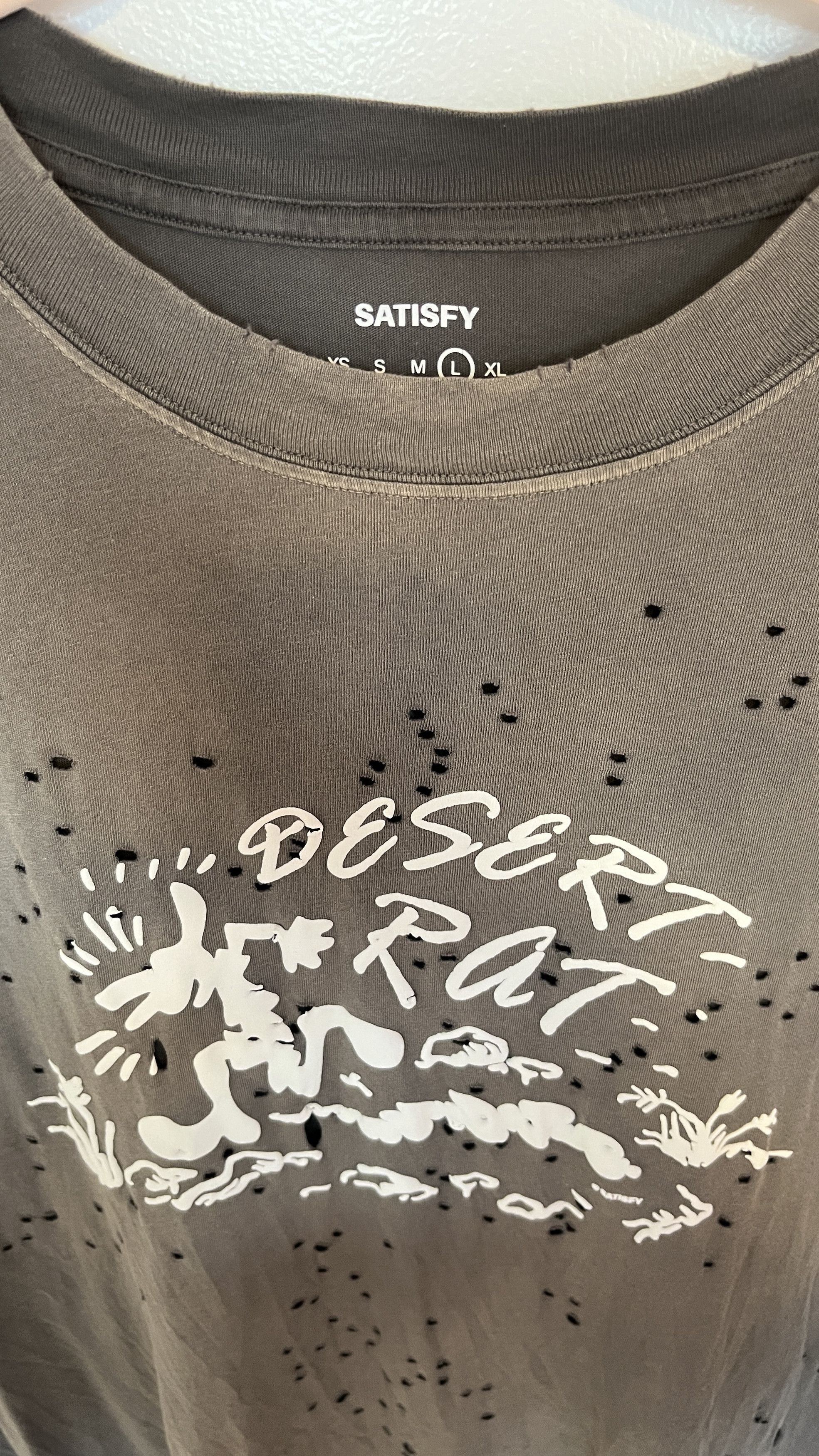 Satisfy Satisfy Running MothTech Tee Desert Rat Large 🌊 Size US L / EU 52-54 / 3 - 3 Thumbnail