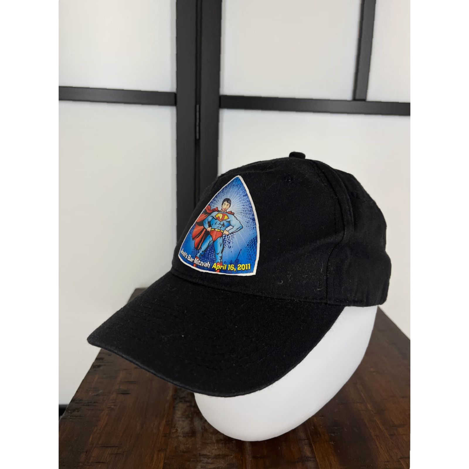 Vintage VINTAGE Josh's Bar Mitzvah Hat Cap Snap Back Adult One Size Black Cotton Twill Size ONE SIZE - 4 Thumbnail