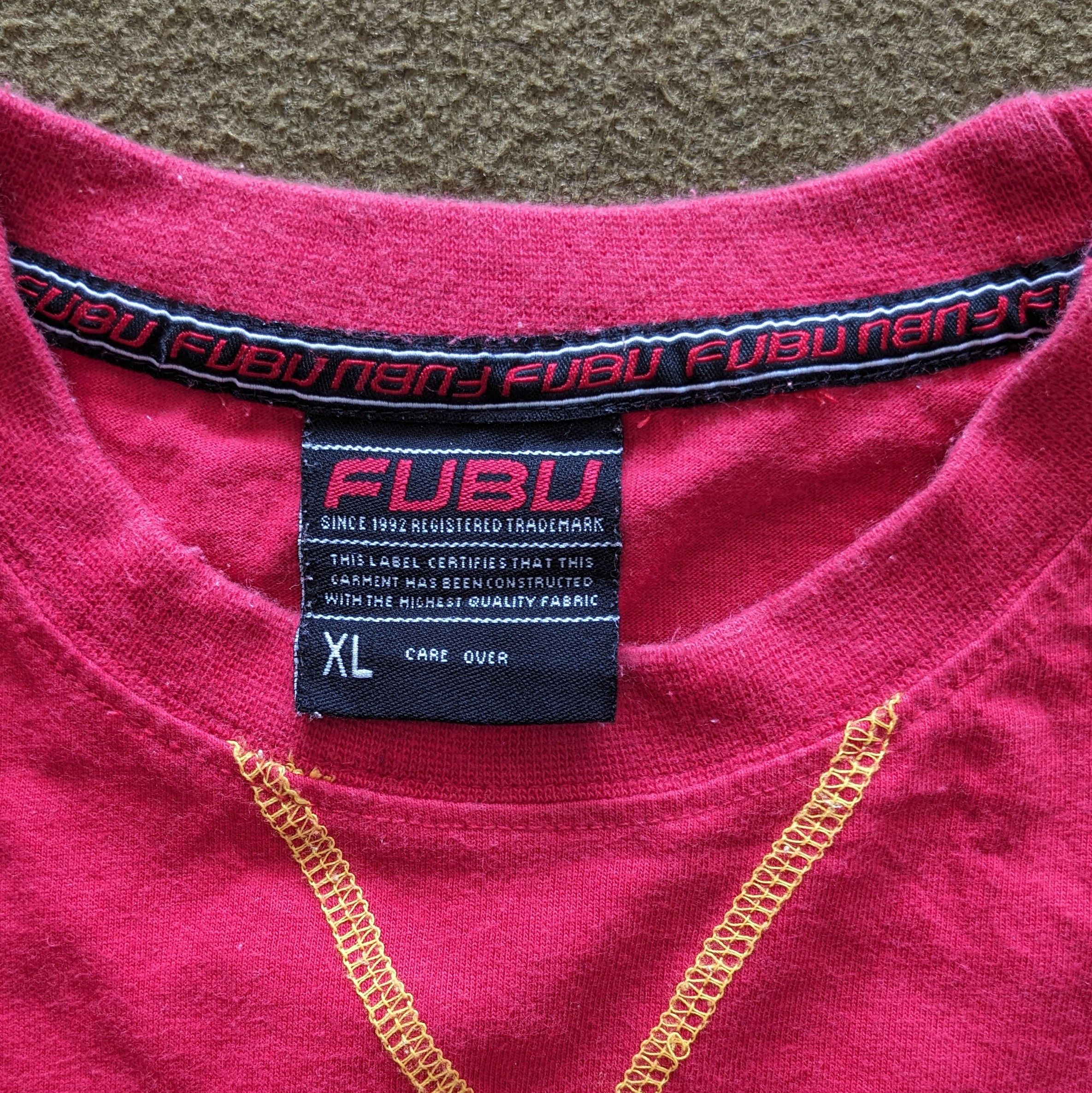 Vintage Vintage FUBU SPORT 05 American Sportswear T-shirt Size US XL / EU 56 / 4 - 4 Thumbnail