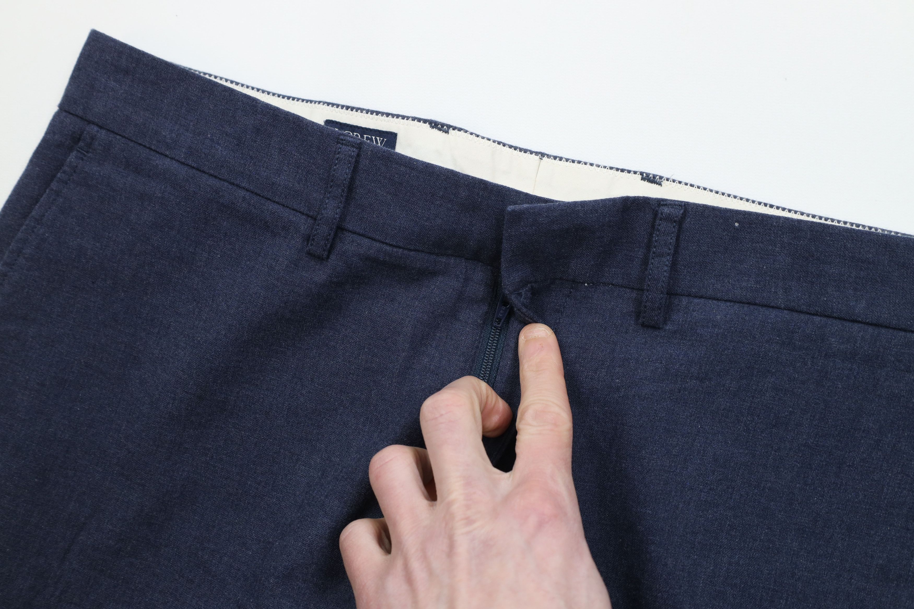 J.Crew J Crew Bedford Cotton Straight Leg Chino Pants Trousers Size US 32 / EU 48 - 7 Thumbnail