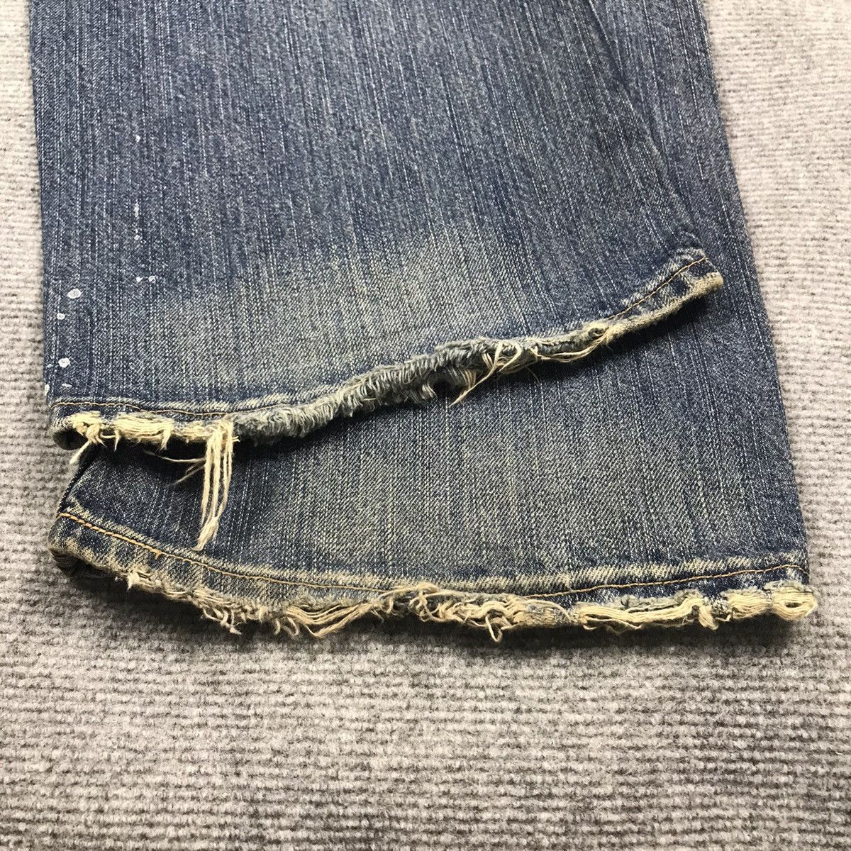Other BAGGY RARE💀HOLLISTER DISTRESSED DENIM PANTS Size US 30 / EU 46 - 13 Thumbnail