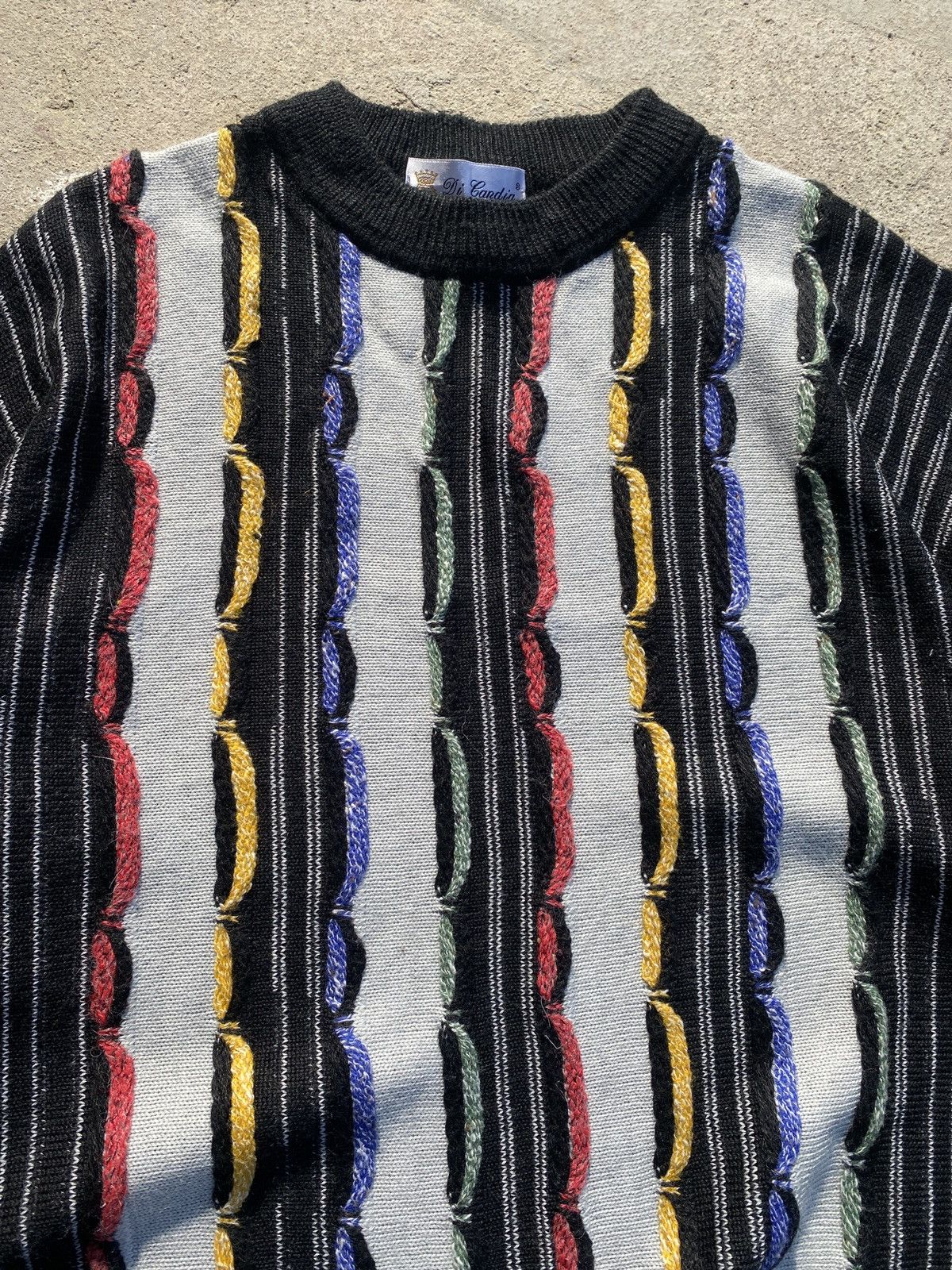 Japanese Brand × Vintage Di candia Coogi style sweater Size US M / EU 48-50 / 2 - 3 Thumbnail