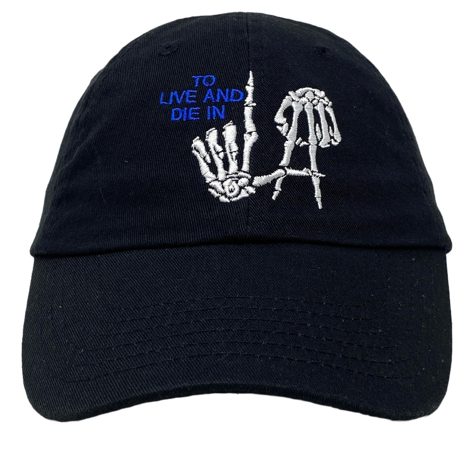 Other To Live And Die In LA Blue/White Dad Hat Size ONE SIZE - 3 Thumbnail