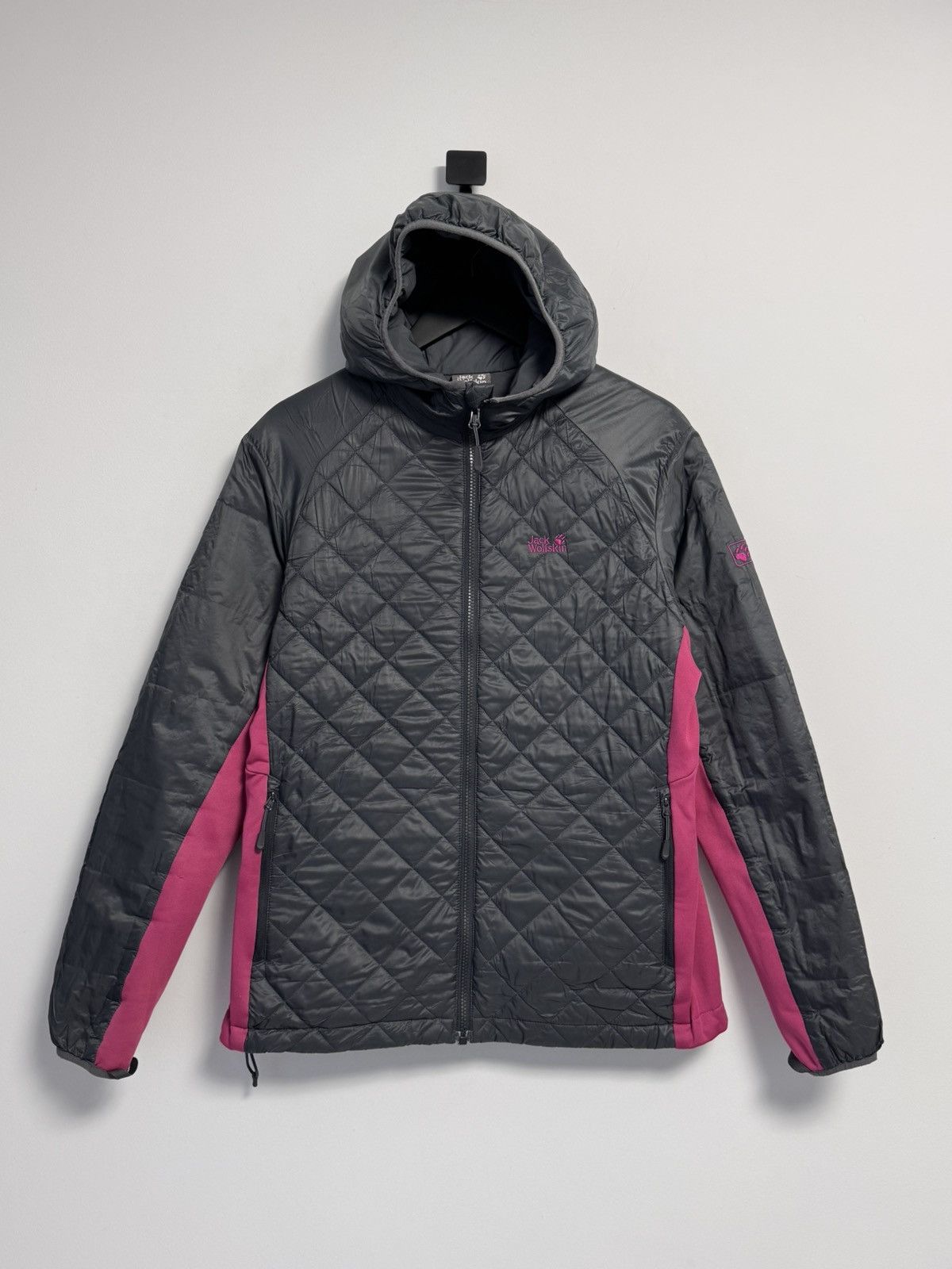 Jack Wolfskin JACK WOLFSKIN Women’s Hooded Padded Jacket Size L / US 10 / IT 46 - 1 Thumbnail