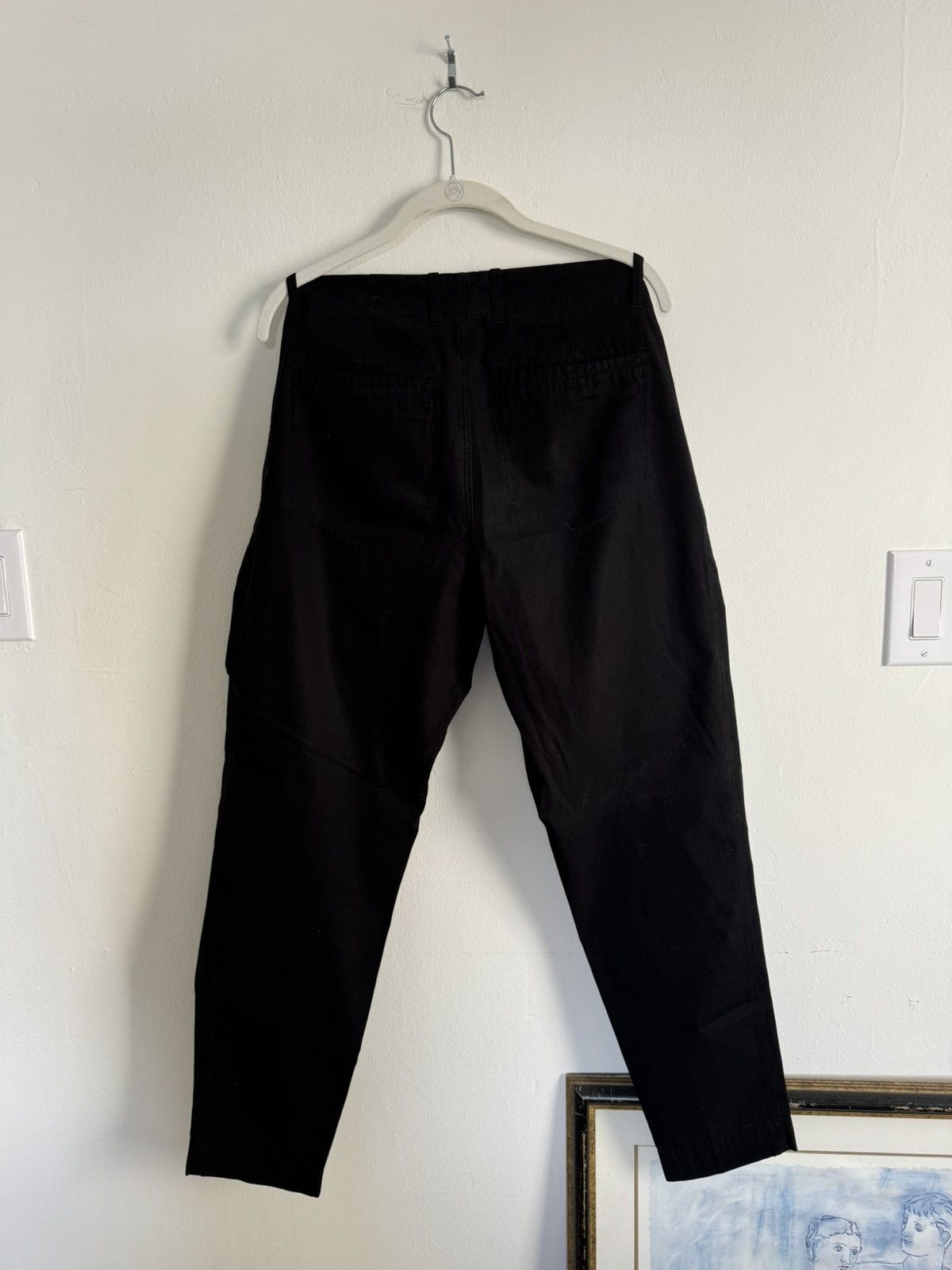 Folk Folk pleated black ripstop pants Size US 30 / EU 46 - 3 Thumbnail