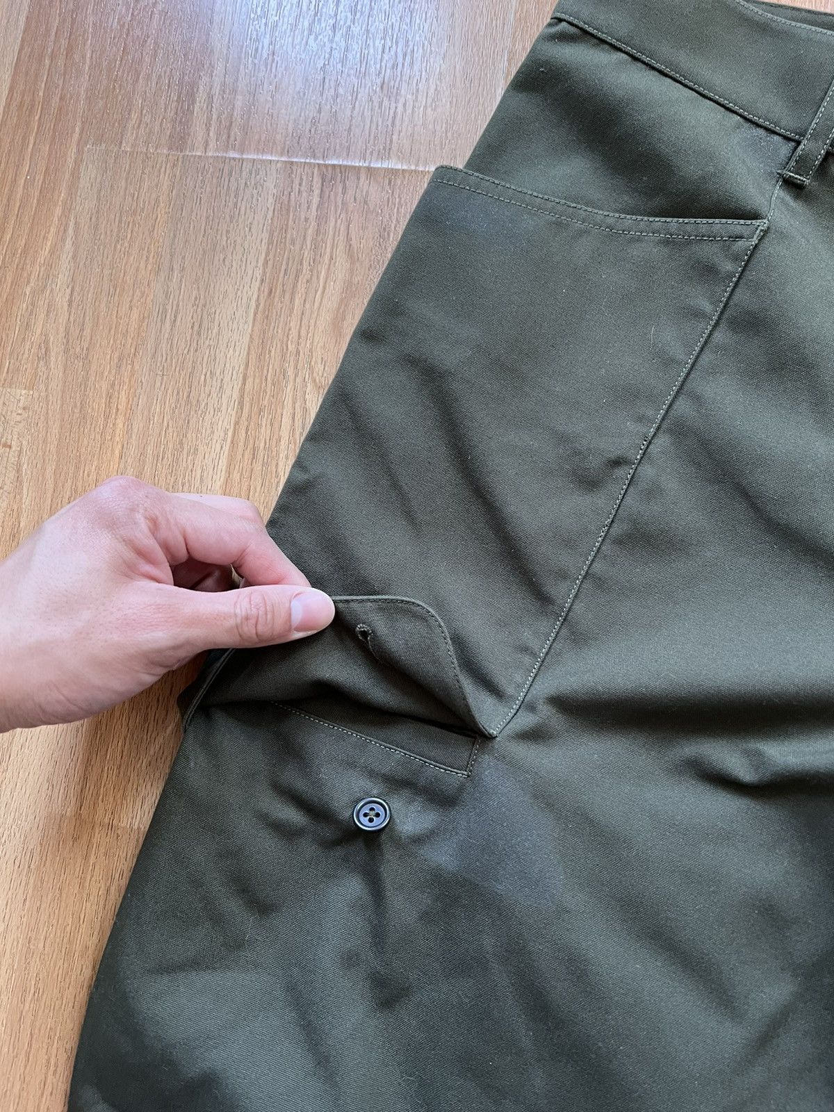Helmut Lang Helmut Lang Cargo Pants in Camo Olive Size US 32 / EU 48 - 3 Thumbnail