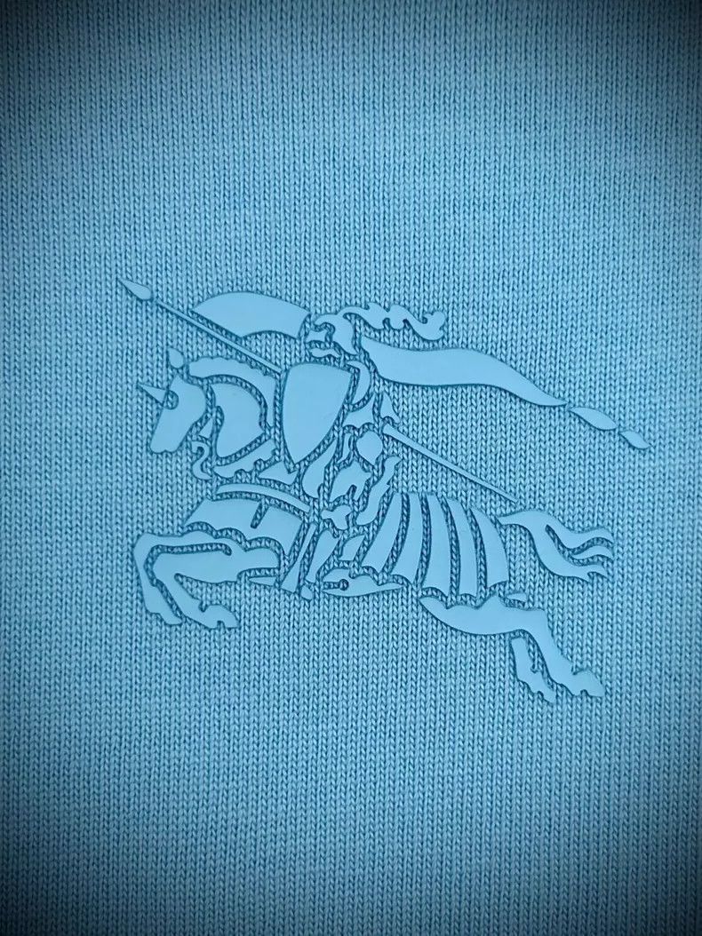 Burberry Burberry Burberry Blue Logo Short Sleeve T-Shirt-2507 Size US S / EU 44-46 / 1 - 8 Thumbnail