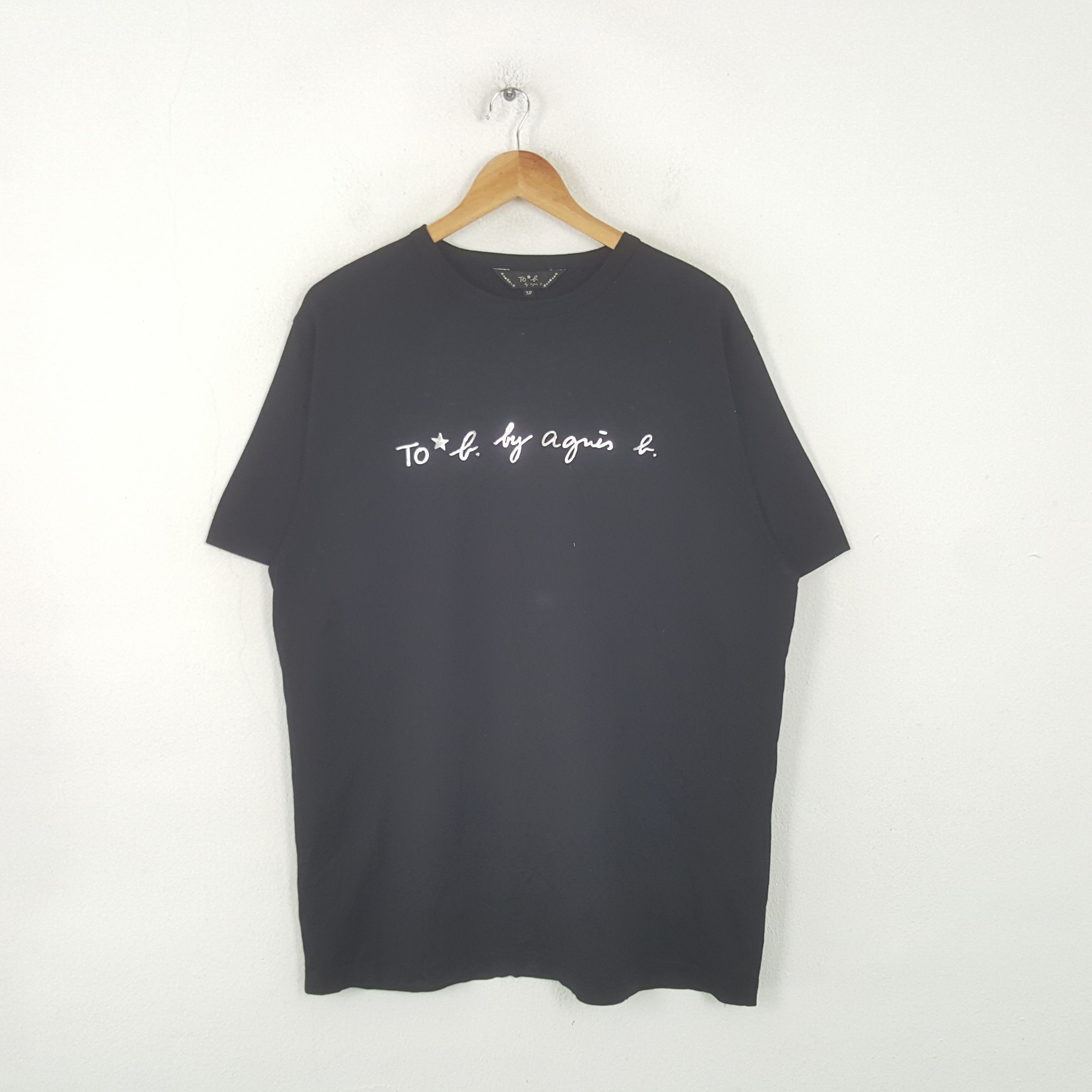 agnes b. Vintage To b. by Agnes b Designer Brand Tshirt RR7 Size US L / EU 52-54 / 3 - 1 Thumbnail