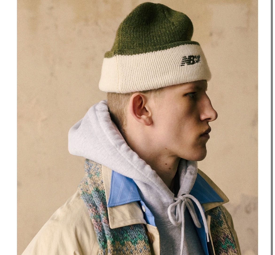 Aime Leon Dore × New Balance ALD / New Balance 997 Two Tone Wool Beanie Size ONE SIZE - 8 Thumbnail