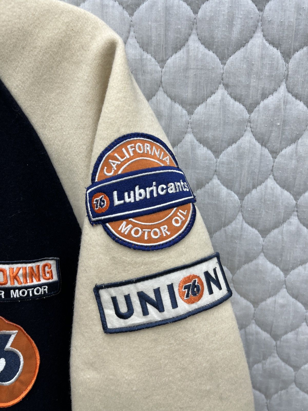 Sports Specialties 🔥🔥🔥STEALS 76 LUBRICANTS MOTOR OIL VARSITY JACKET Size US M / EU 48-50 / 2 - 15 Thumbnail