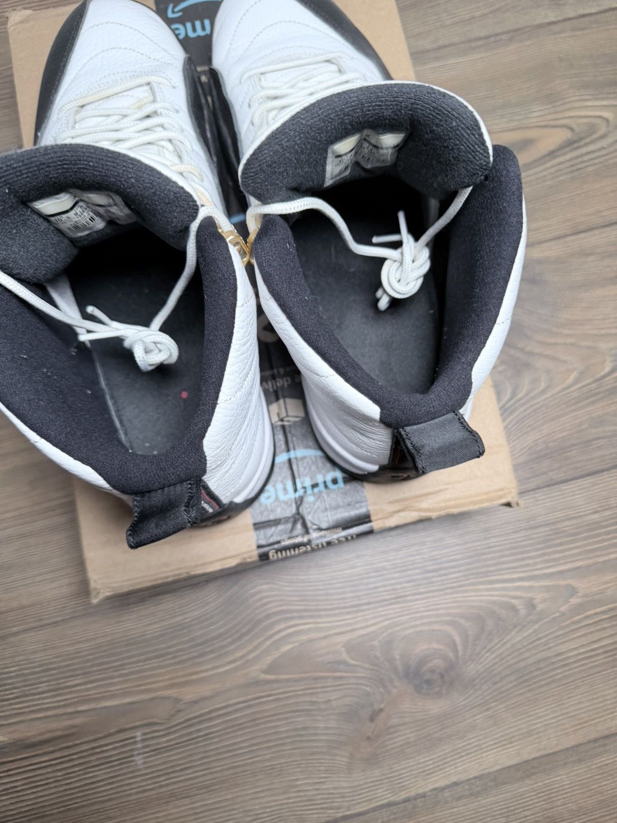 Jordan Brand Air Jordan 12 Retro “Taxi” – 2013 – White/Black – Men’s Size US 10.5 / EU 43-44 - 6 Thumbnail