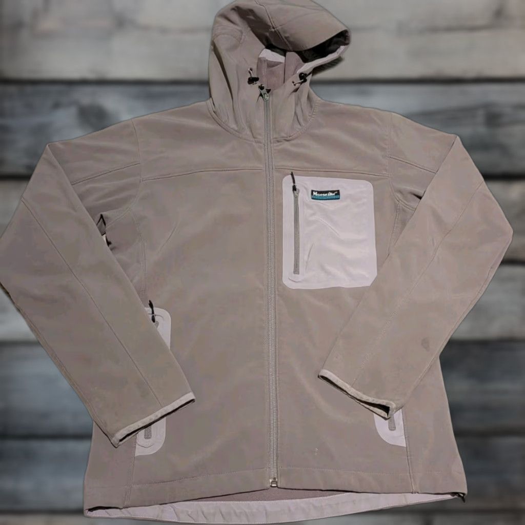 Vintage Moosejaw Mountaineering Jacket Adult Medium Gray Hooded Lined Mens Size US M / EU 48-50 / 2 - 1 Thumbnail