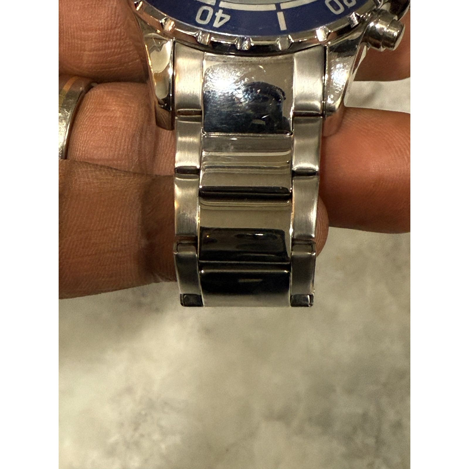Other SO&CO New York Men’s Blue Dial Watch Stainless Steel Size ONE SIZE - 5 Thumbnail