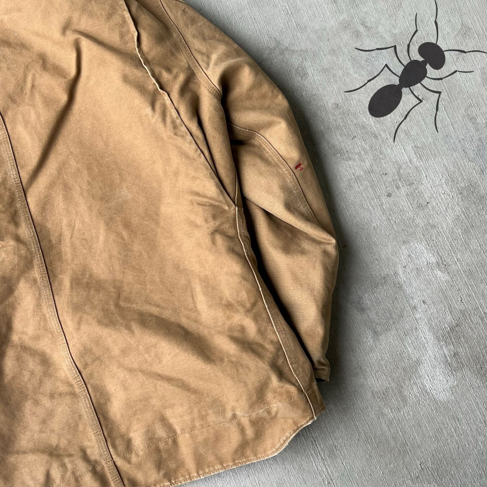 Carhartt × Vintage Carhartt C61 CML brown chore work wear jacket Size US L / EU 52-54 / 3 - 11 Thumbnail