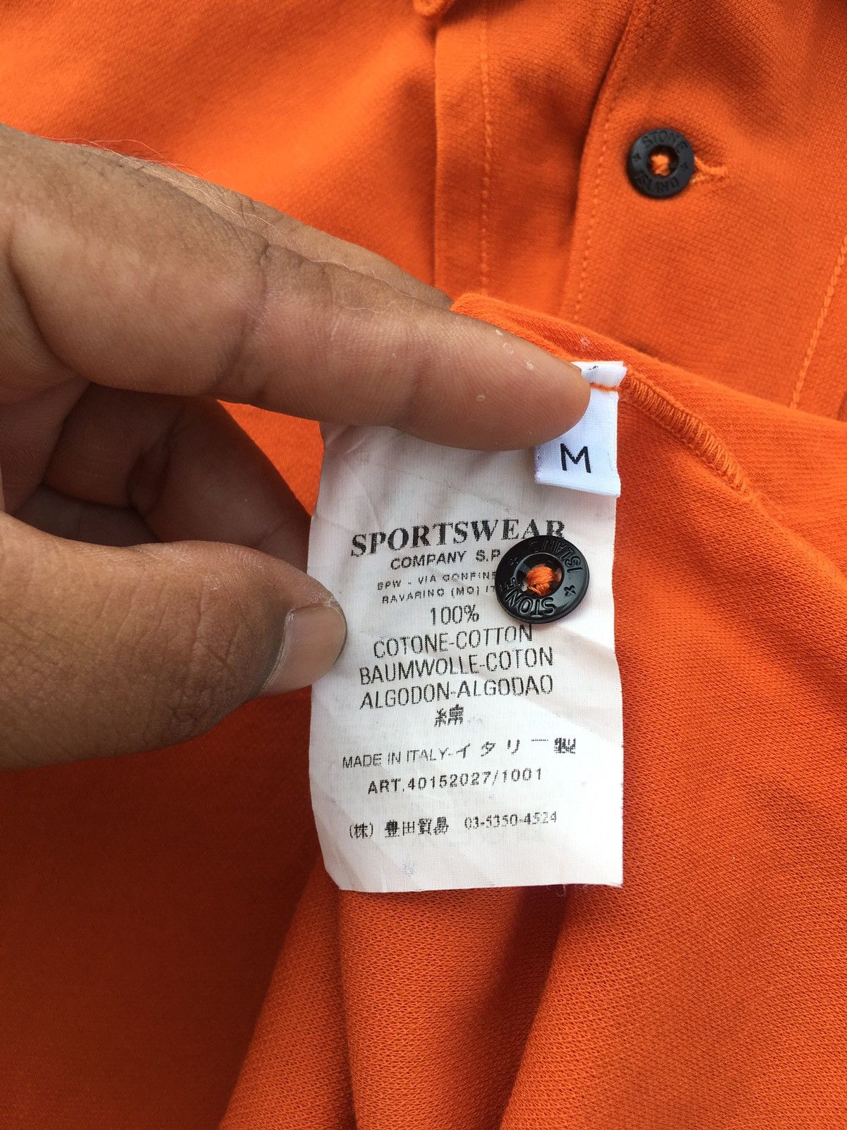 Stone Island Rare Stone Island Polo Shirt Size US M / EU 48-50 / 2 - 14 Thumbnail