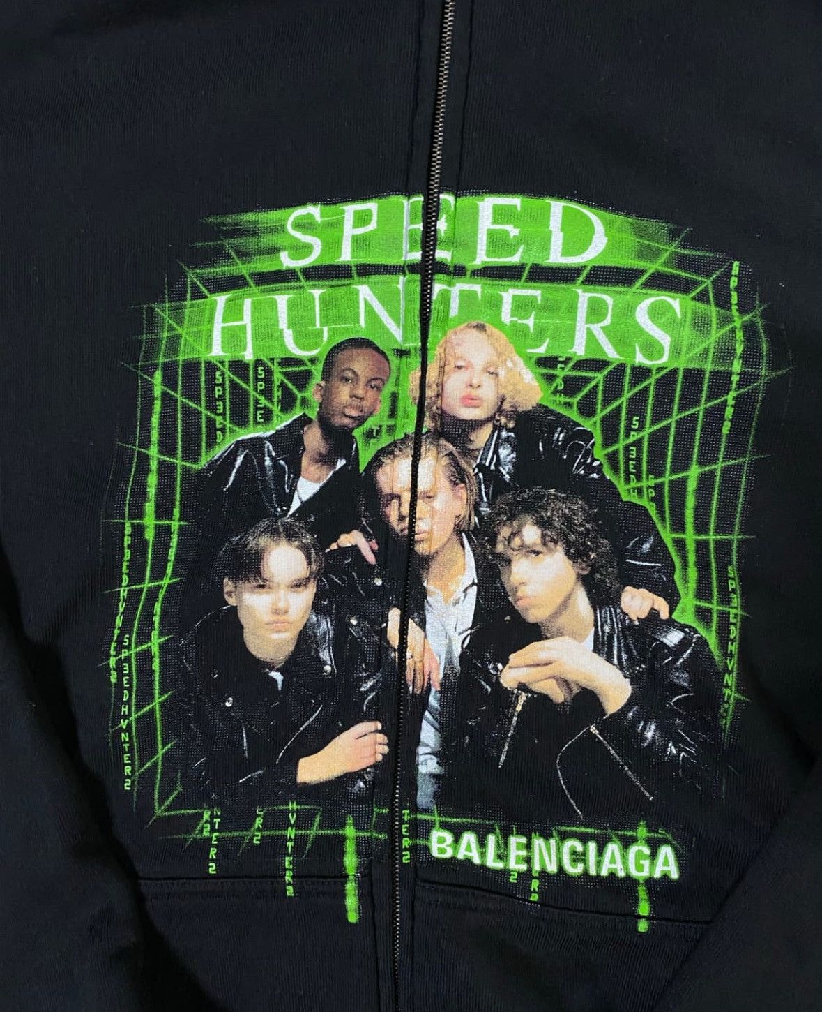 Balenciaga Balenciaga Speedhunter Hood Zipup Size US M / EU 48-50 / 2 - 3 Thumbnail