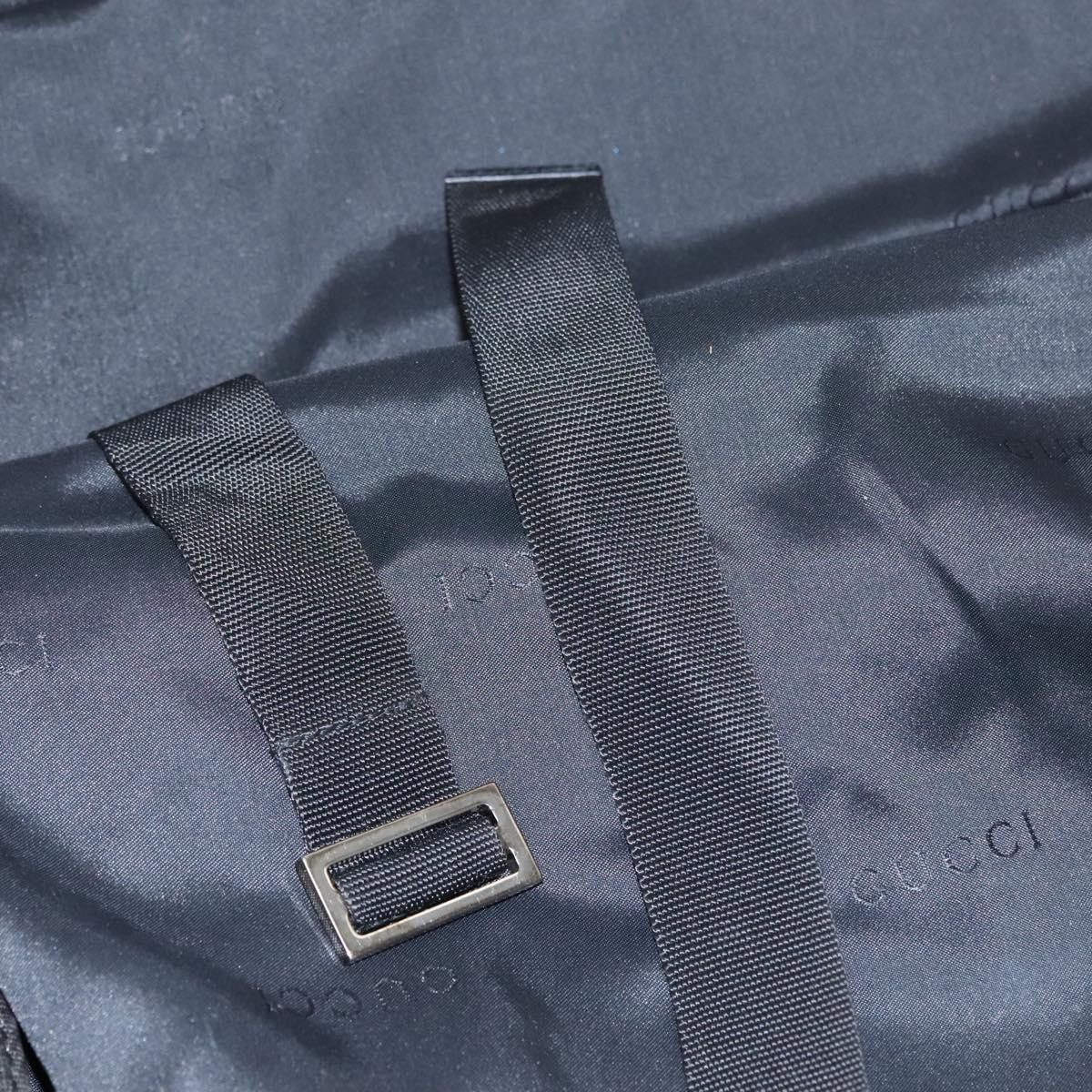 Gucci GUCCI Boston Bag Nylon Black Silver 012 0393 12 012 0393 12 Size ONE SIZE - 18 Thumbnail
