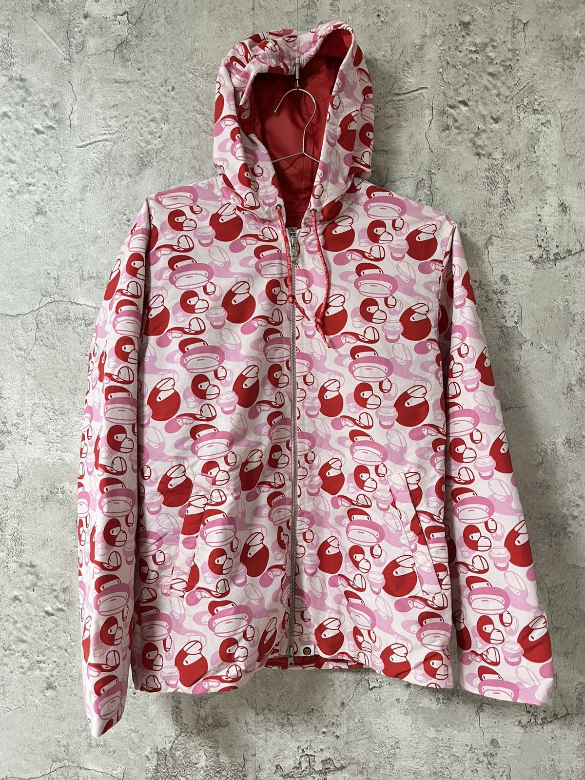 Bape Bape 2005 Milo Pink Camo Padding Size US M / EU 48-50 / 2 - 2 Thumbnail