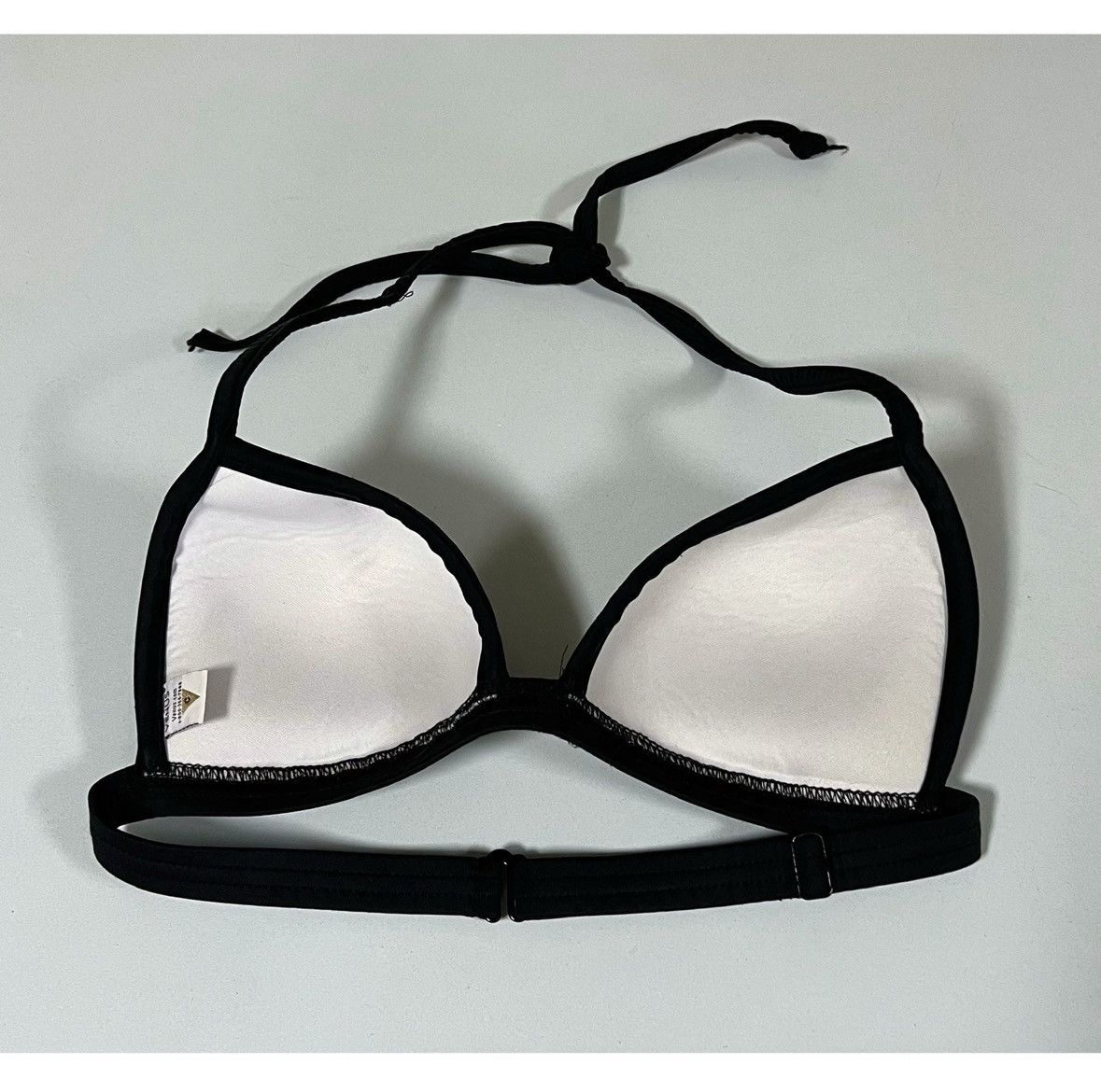 Venus × Vintage Venus Black Sequined Halter Bikini Top Bathing Suit Size C 🖤 Size S / US 4 / IT 40 - 6 Thumbnail