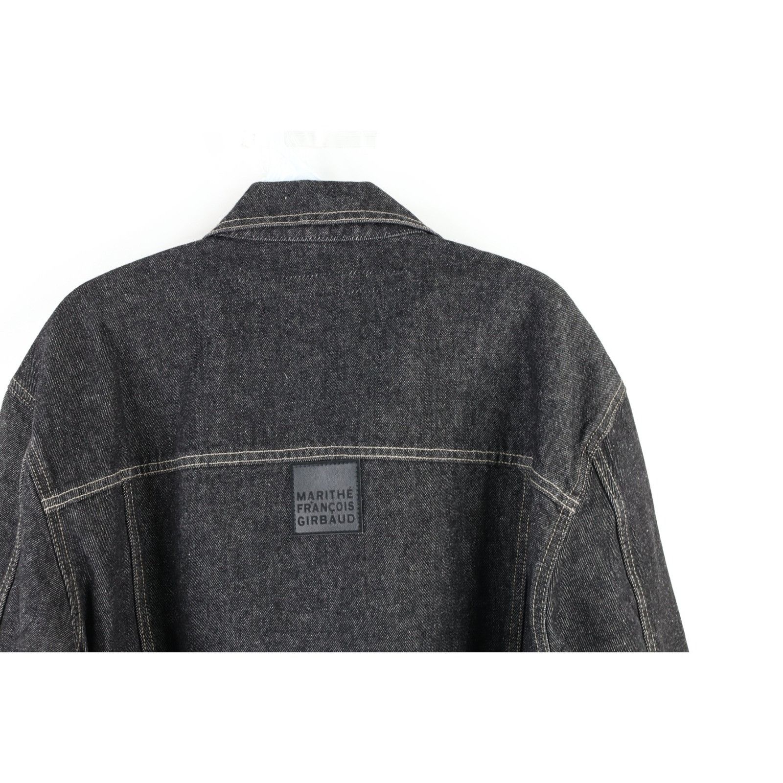 Marithe + Francois Girbaud × Vintage NOS Vintage 90s Marithe Francois Girbaud Denim Jacket Black Size US L / EU 52-54 / 3 - 8 Thumbnail
